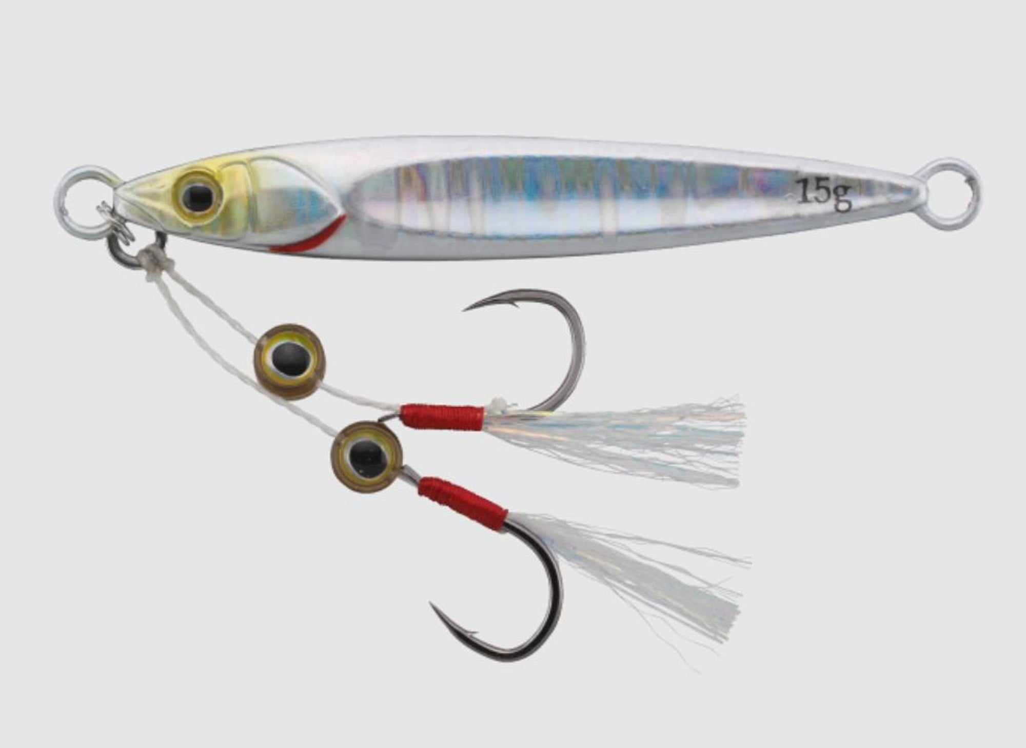 Jackall Metal Jig Big Backer Fit 10 Grams Shirasu Silver (3200)