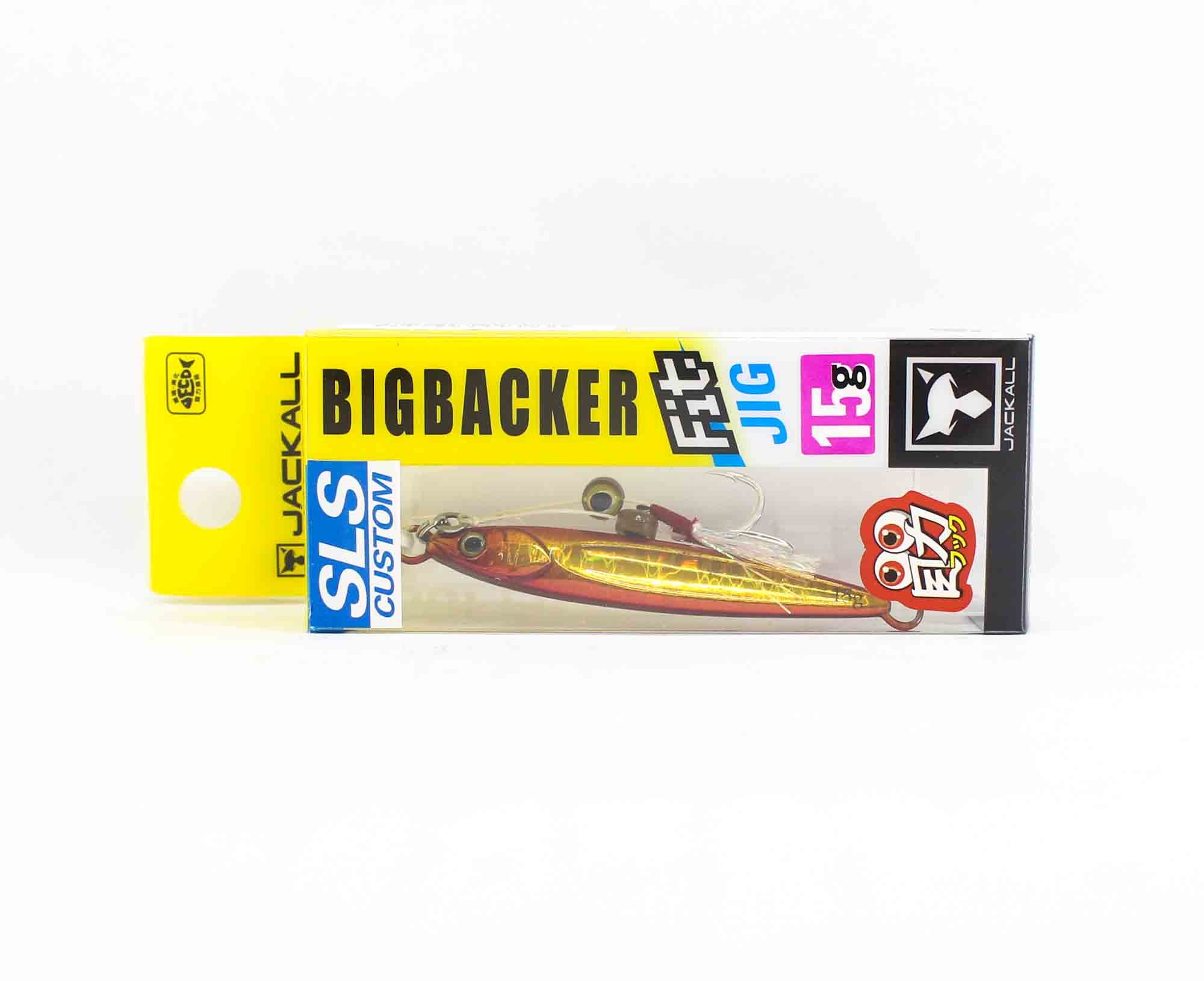 Jackall Metal Jig Big Backer Fit 15 Grams Red Gold Magma Wave Hl (3231)