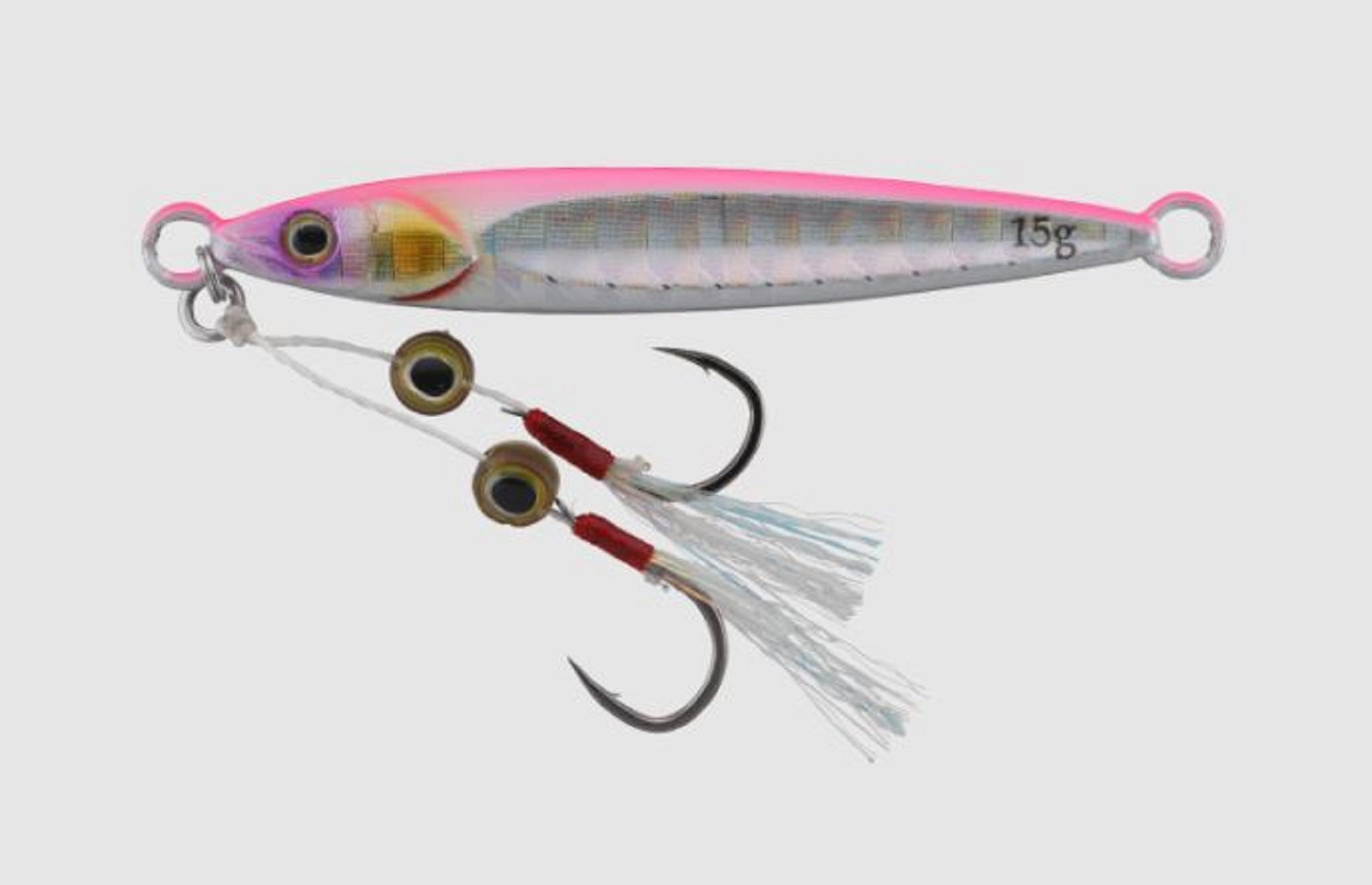 Jackall Metal Jig Big Backer Fit 20 Grams Pink Back Border HL (3286)