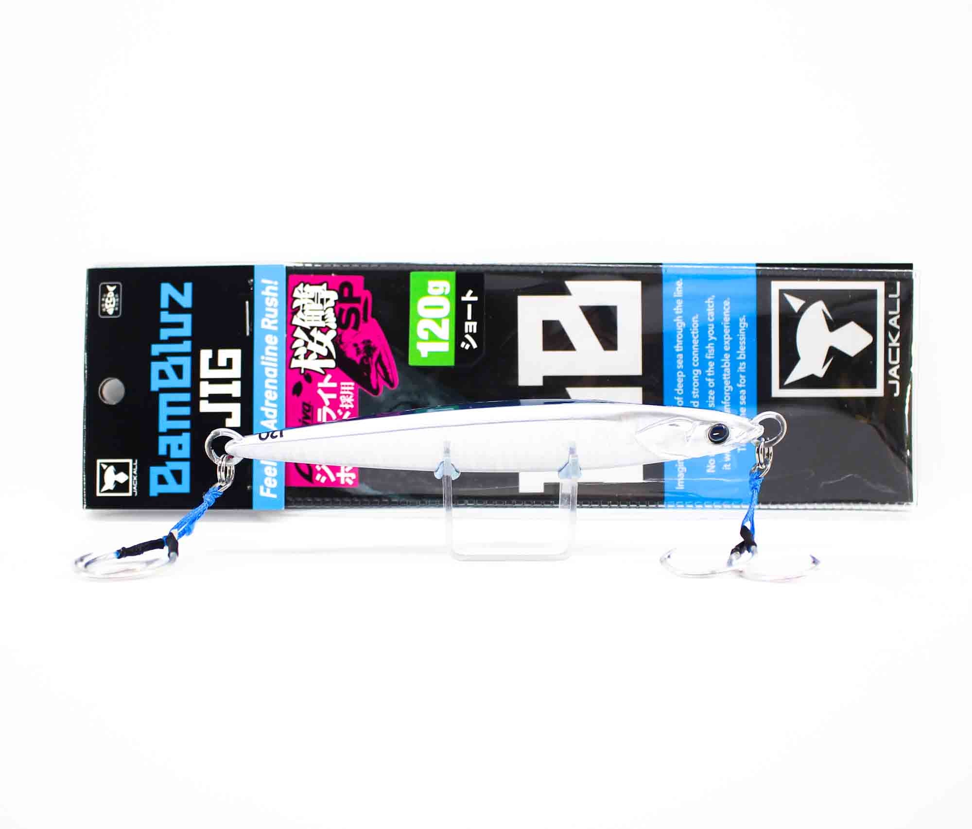 Jackall Metal Jig Bambluz Short Sakuramasu 120 grams Jinbe Glow (3668)