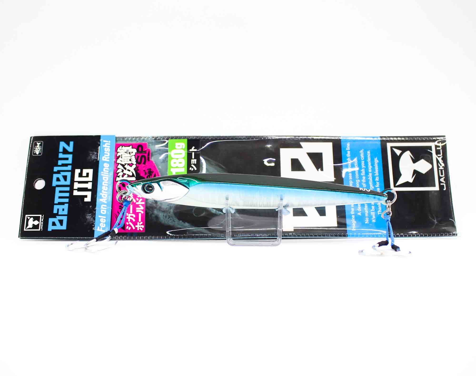 Jackall Metal Jig Bambluz Short Sakuramasu 180 grams Meroudo Glow (3774)