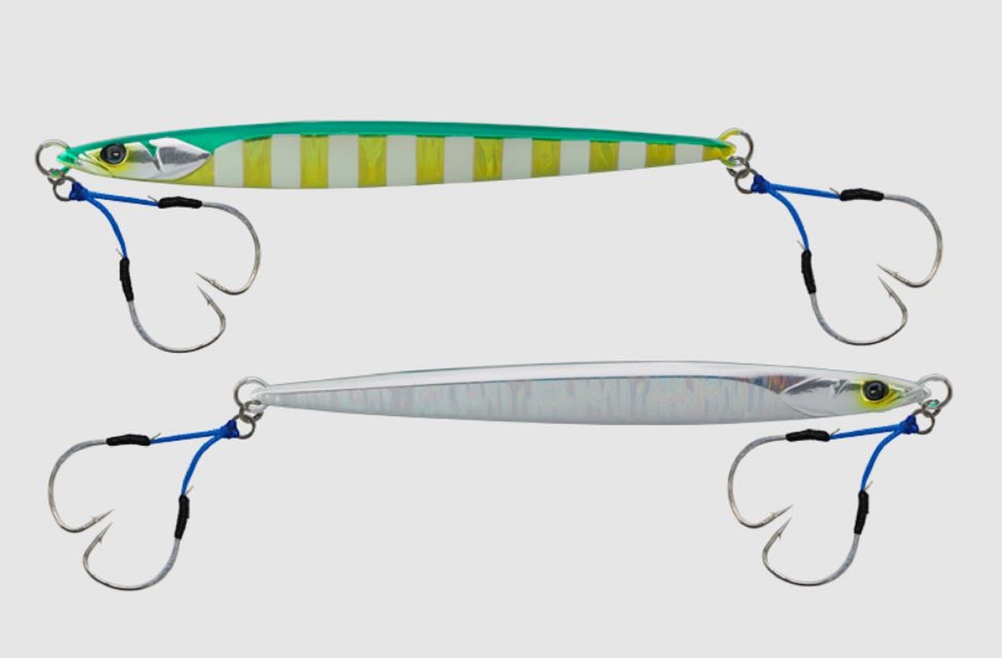 Jackall Metal Jig Bambluz Semi Long Sakuramasu 120 grams Glow Stripe (3781)
