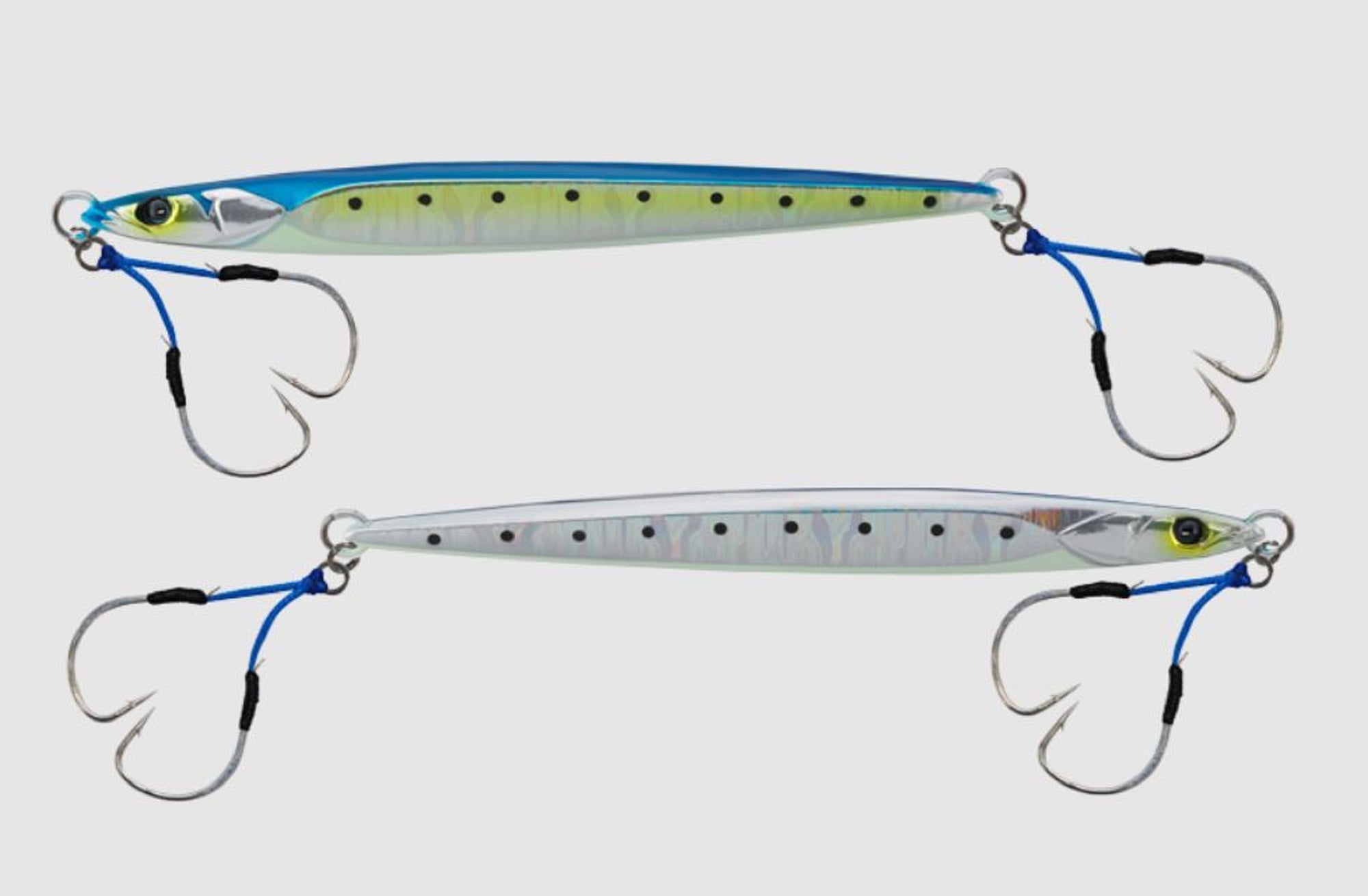Jackall Metal Jig Bambluz Semi Long Sakuramasu 120 grams Iwashi Glow (3804)