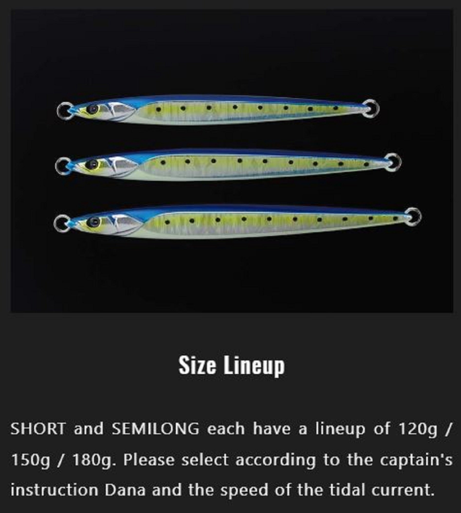 Jackall Metal Jig Bambluz Semi Long Sakuramasu 120 grams Glow Belly (3828)