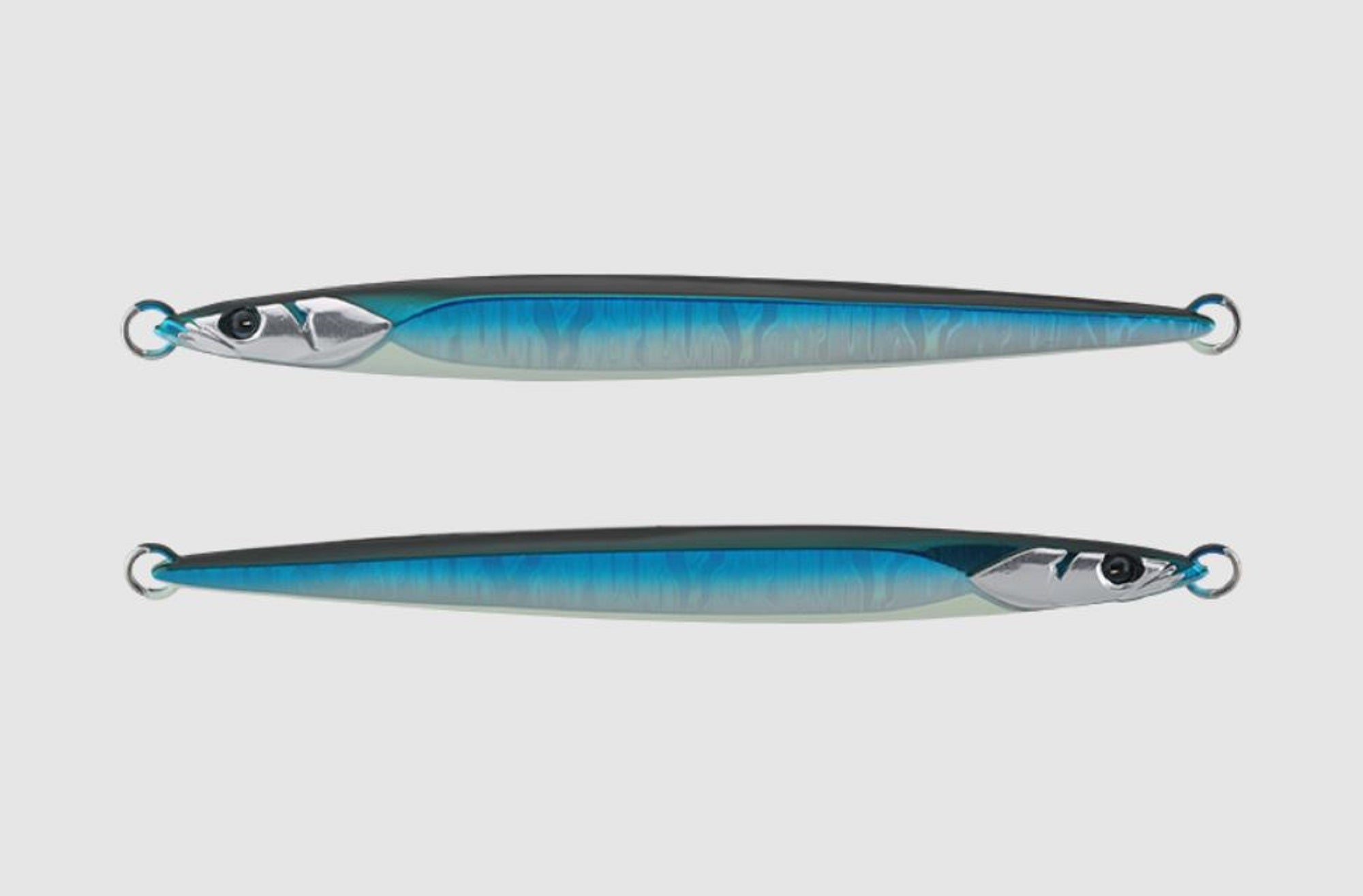 Jackall Metal Jig Bambluz Semi Long Sakuramasu 180 grams Glow Belly (3927)