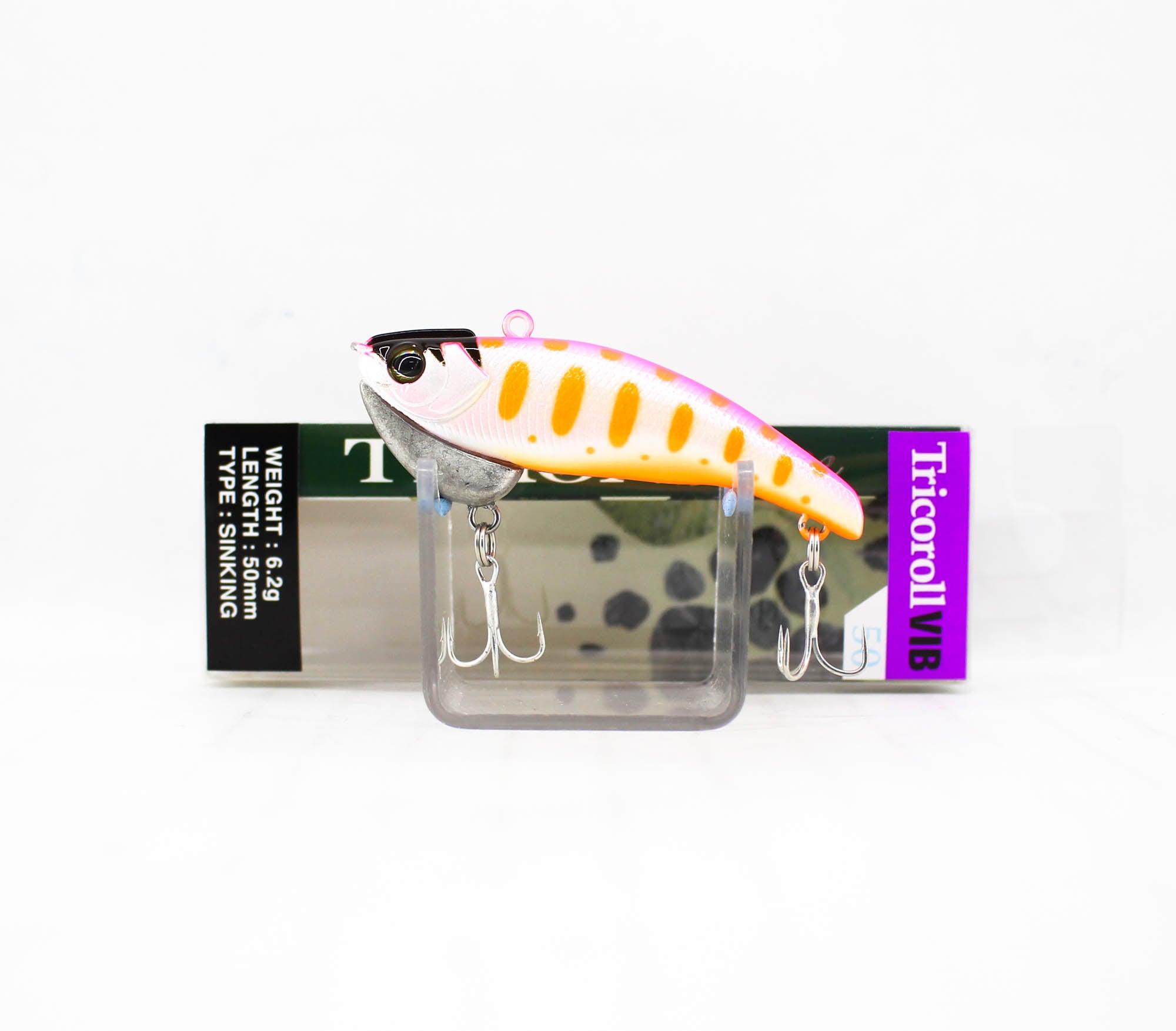 Jackall Timon Tricoroll Vib 50 Sinking Lure Shinsyu Yukishiro Pink (4306)