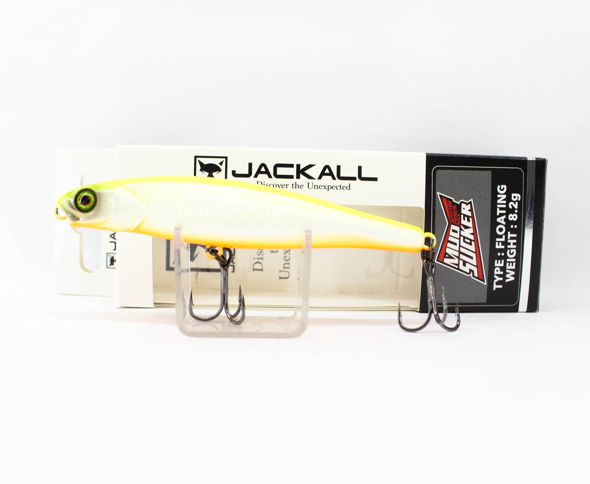 Jackall Mud Sucker 90 Floating Lure Chart Back Pearl (4863)