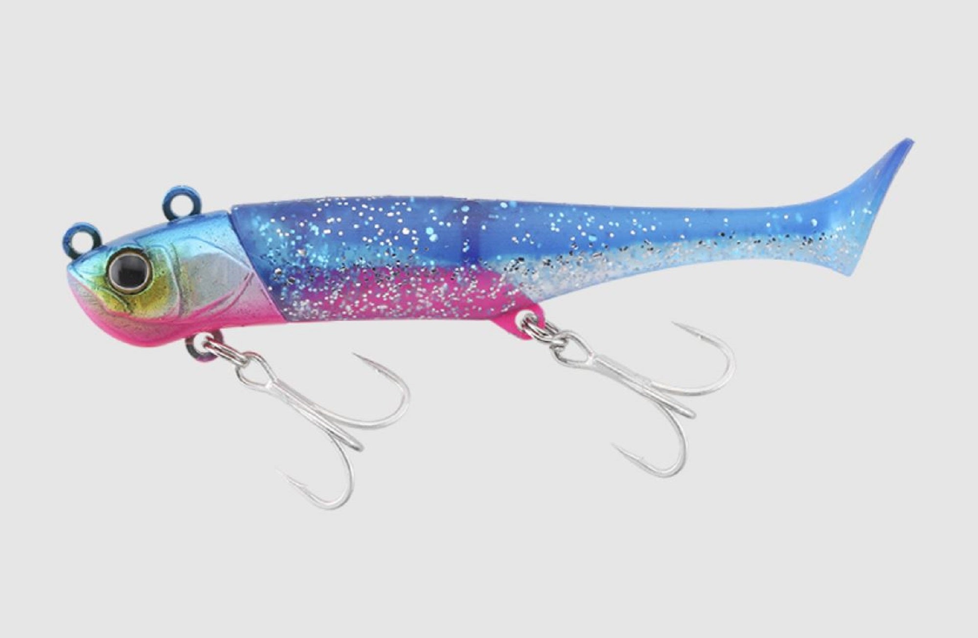 Jackall Big Backer Wagshad 22 grams 90 mm Sinking Lure Blue Pink (5433)