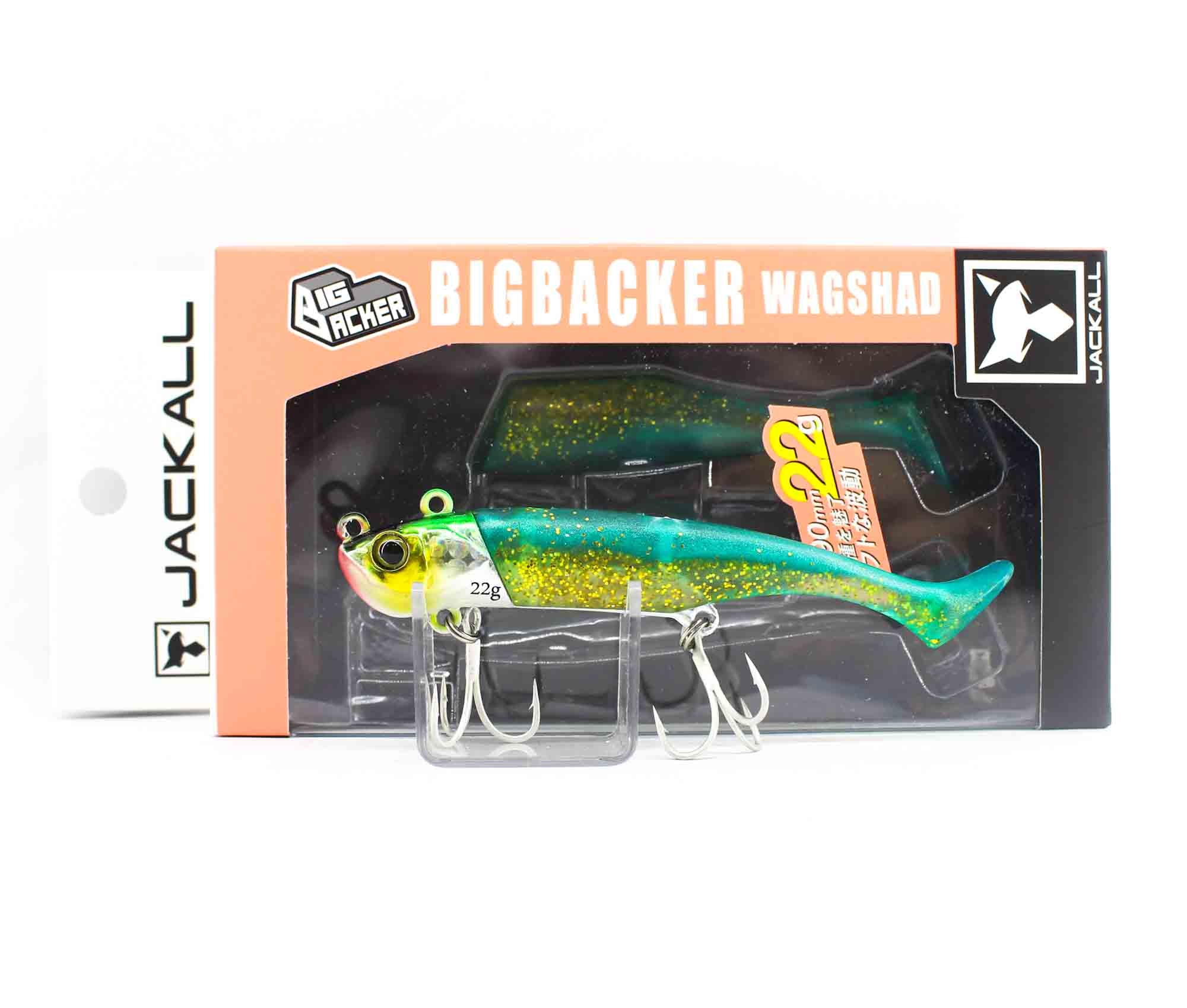 Jackall Big Backer Wagshad 22 grams 90 mm Sinking Lure Jasper Bait (5464)