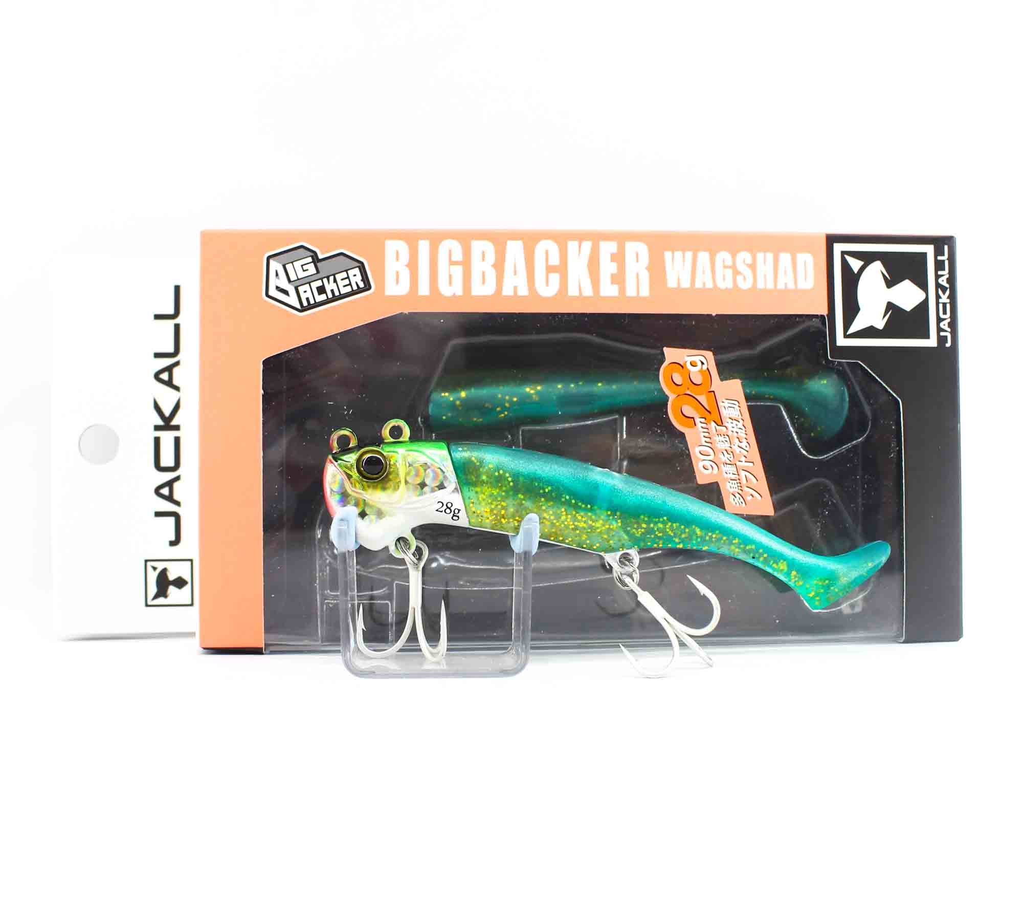 Jackall Big Backer Wagshad 28 grams 90 mm Sinking Lure Jasper Bait (5549)