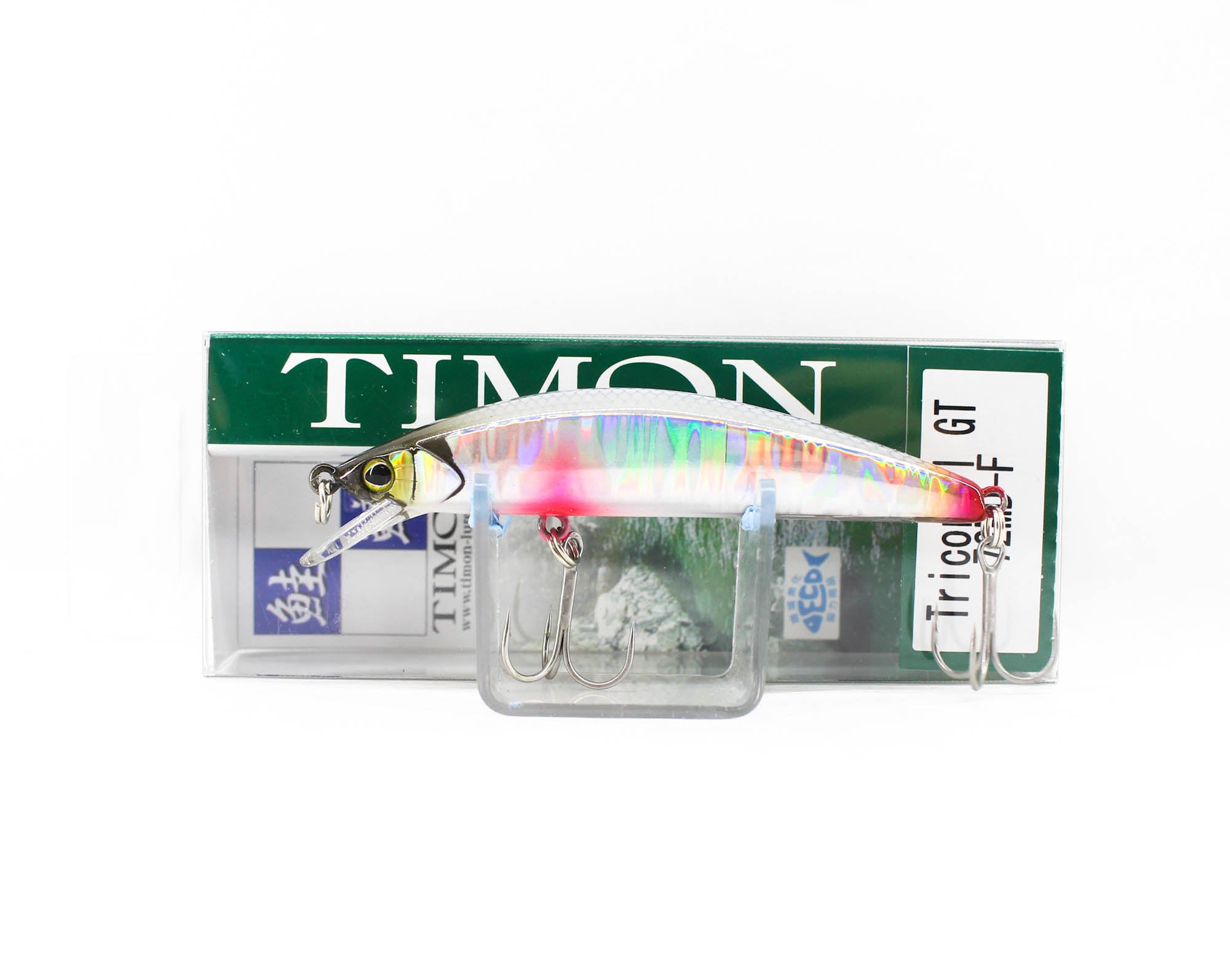 Jackall Timon Tricoroll GT 72 SR-F Floating Lure Ukimizu White Back (7178)