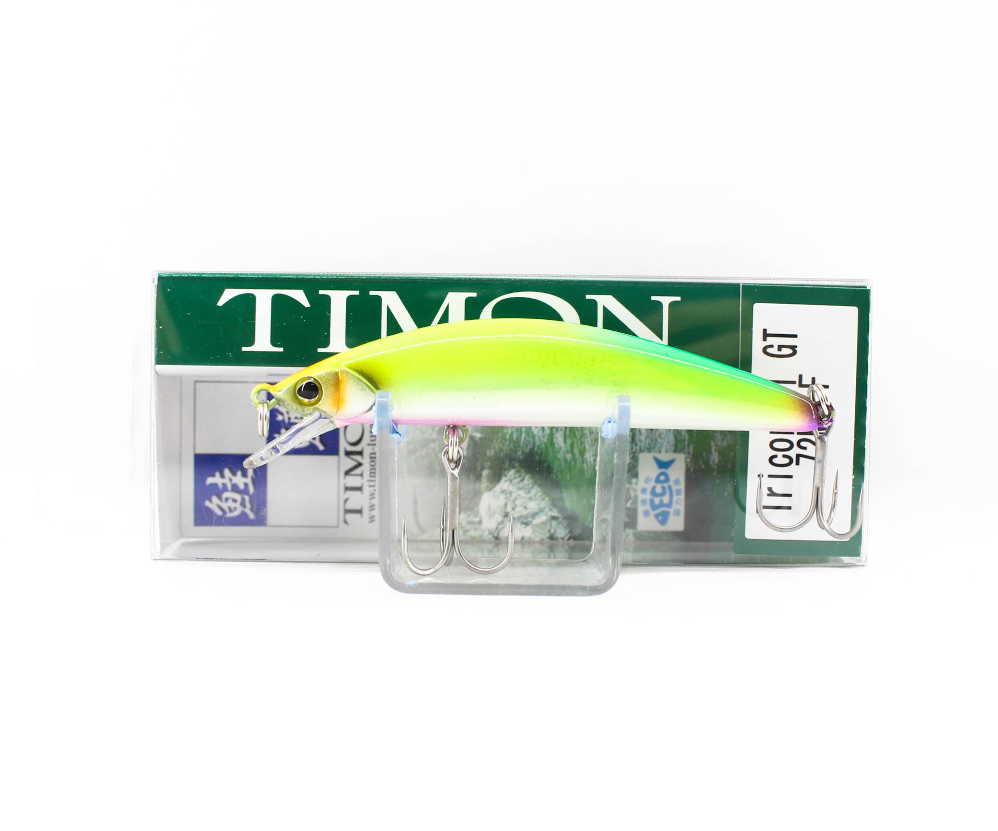 Jackall Timon Tricoroll GT 72 SR-F Floating Lure Parallel Chart (7185)