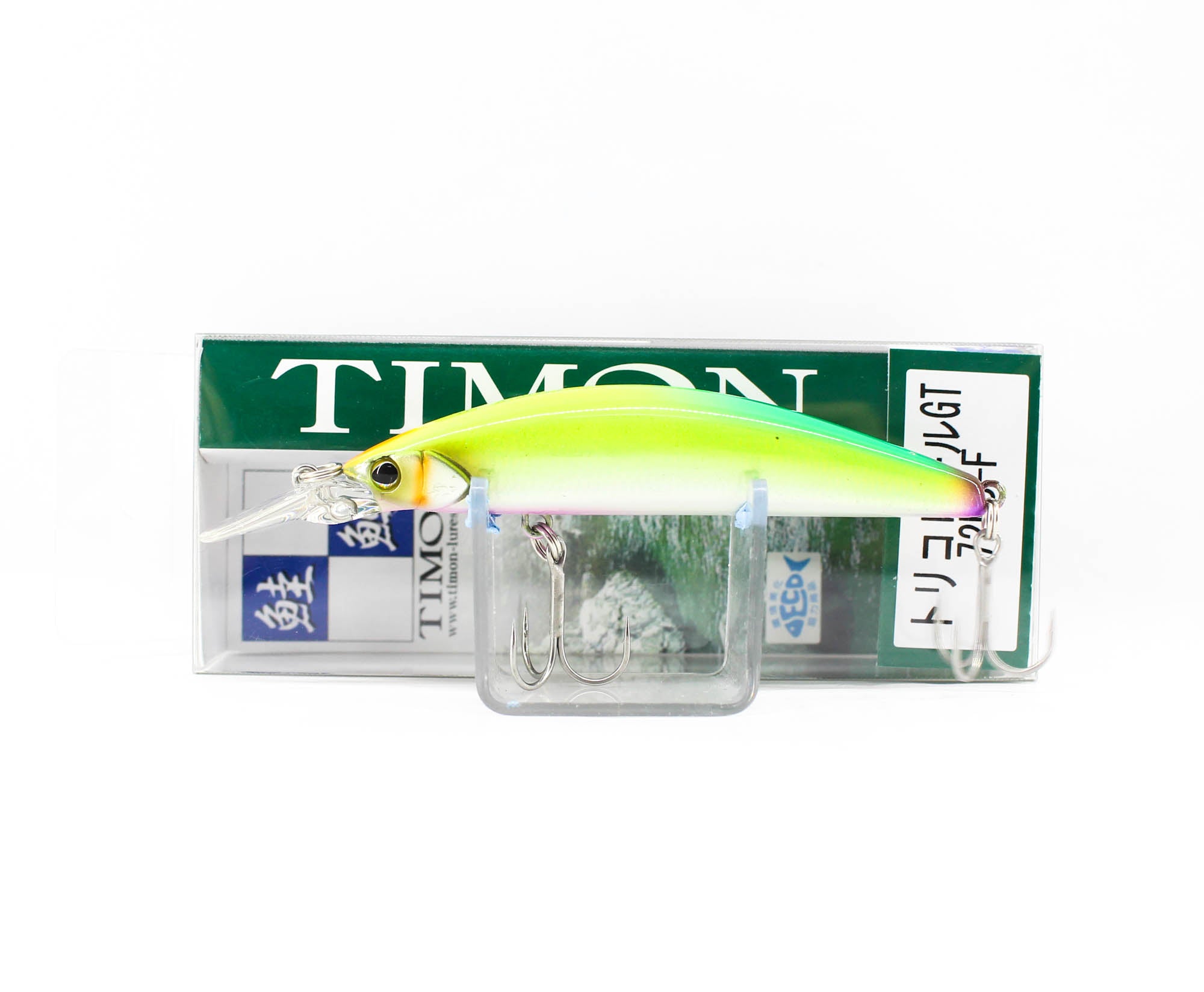 Jackall Timon Tricoroll GT 72 MD-F Floating Lure Parallel Chart (7208)