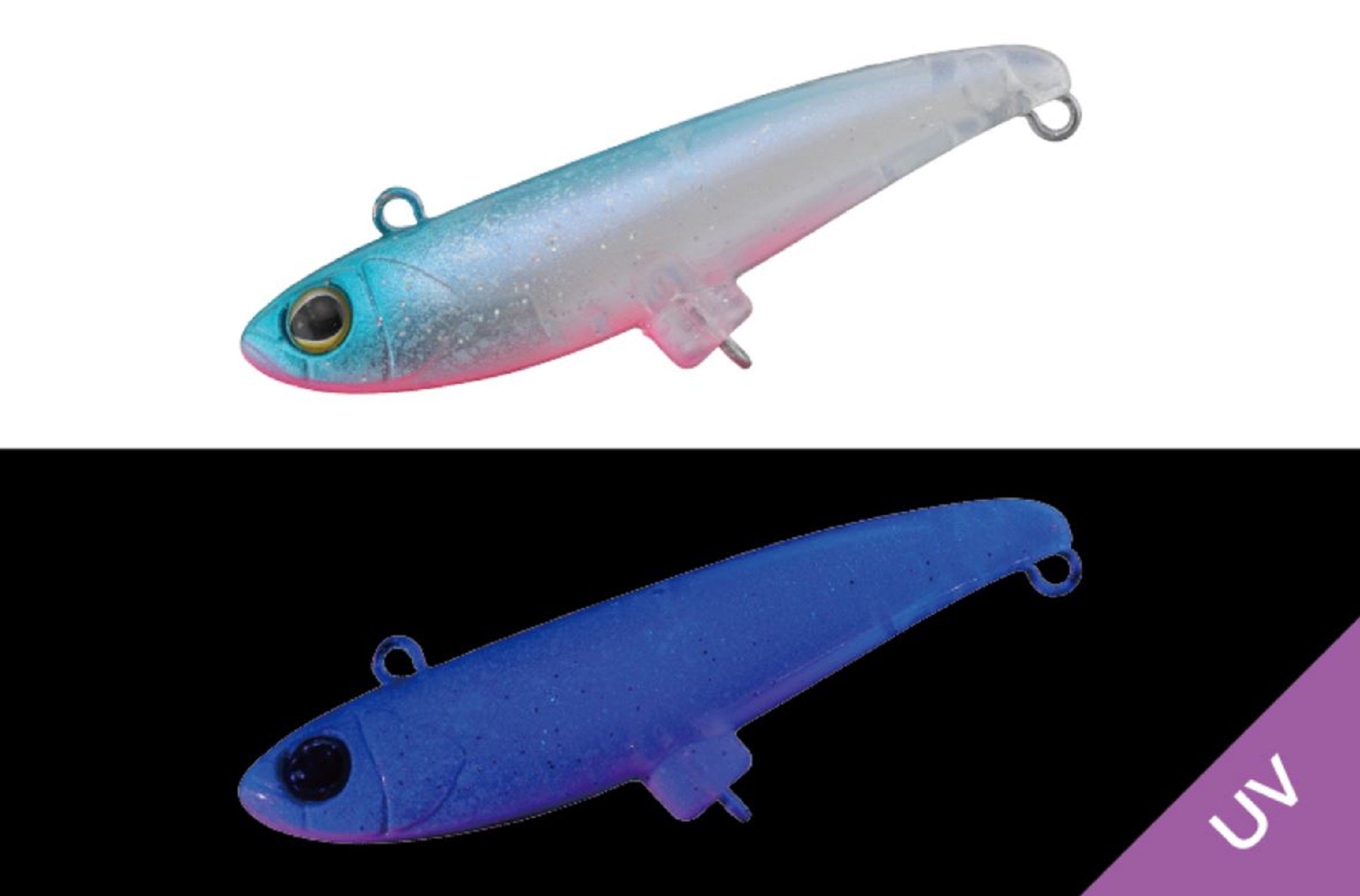 Jackall Timon Chibi Dart Run 38 mm Sinking Lure Seaglass UV (7321)