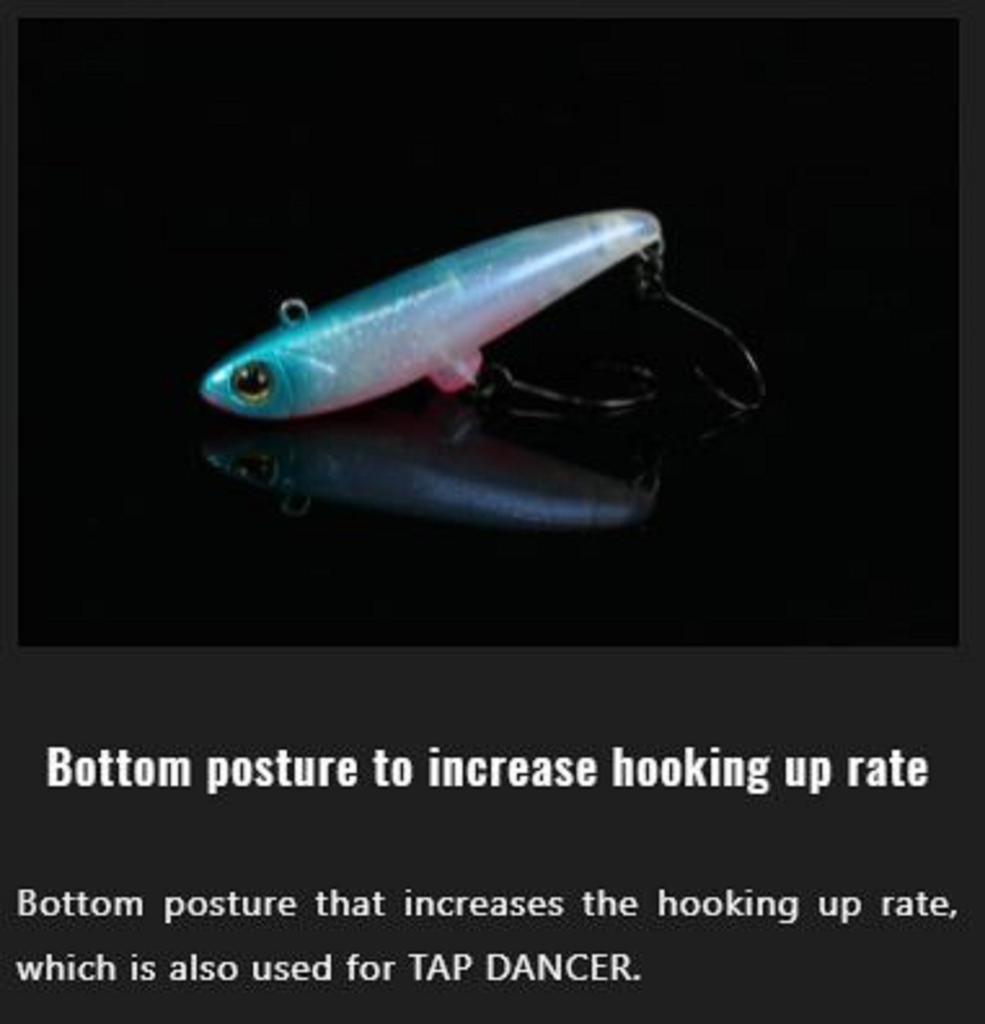 Jackall Timon Dart Run 46 mm Sinking Lure Itokatsu Seaglass UV (7352)