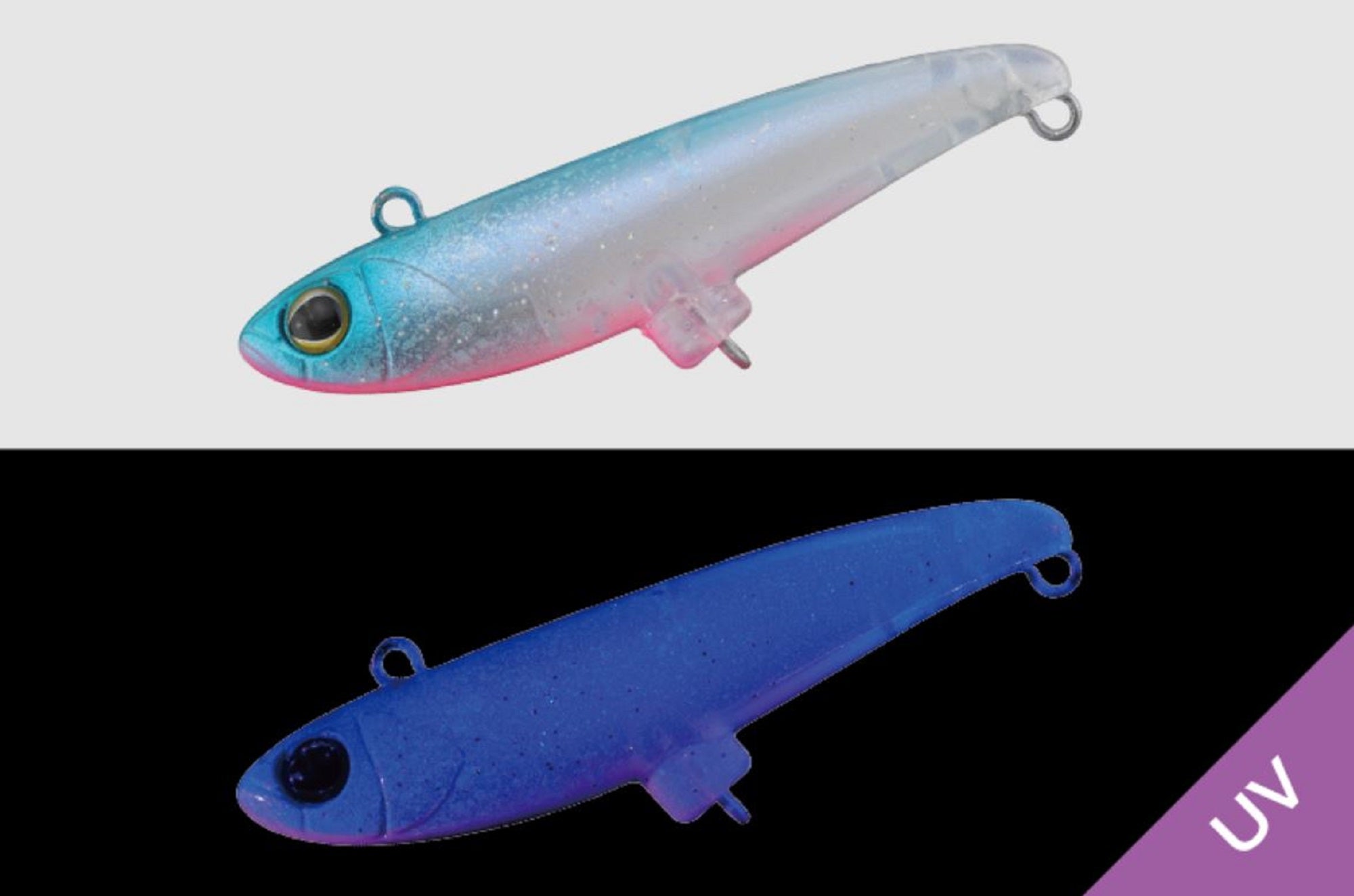 Jackall Timon Dart Run 46 mm Sinking Lure Itokatsu Seaglass UV (7352)