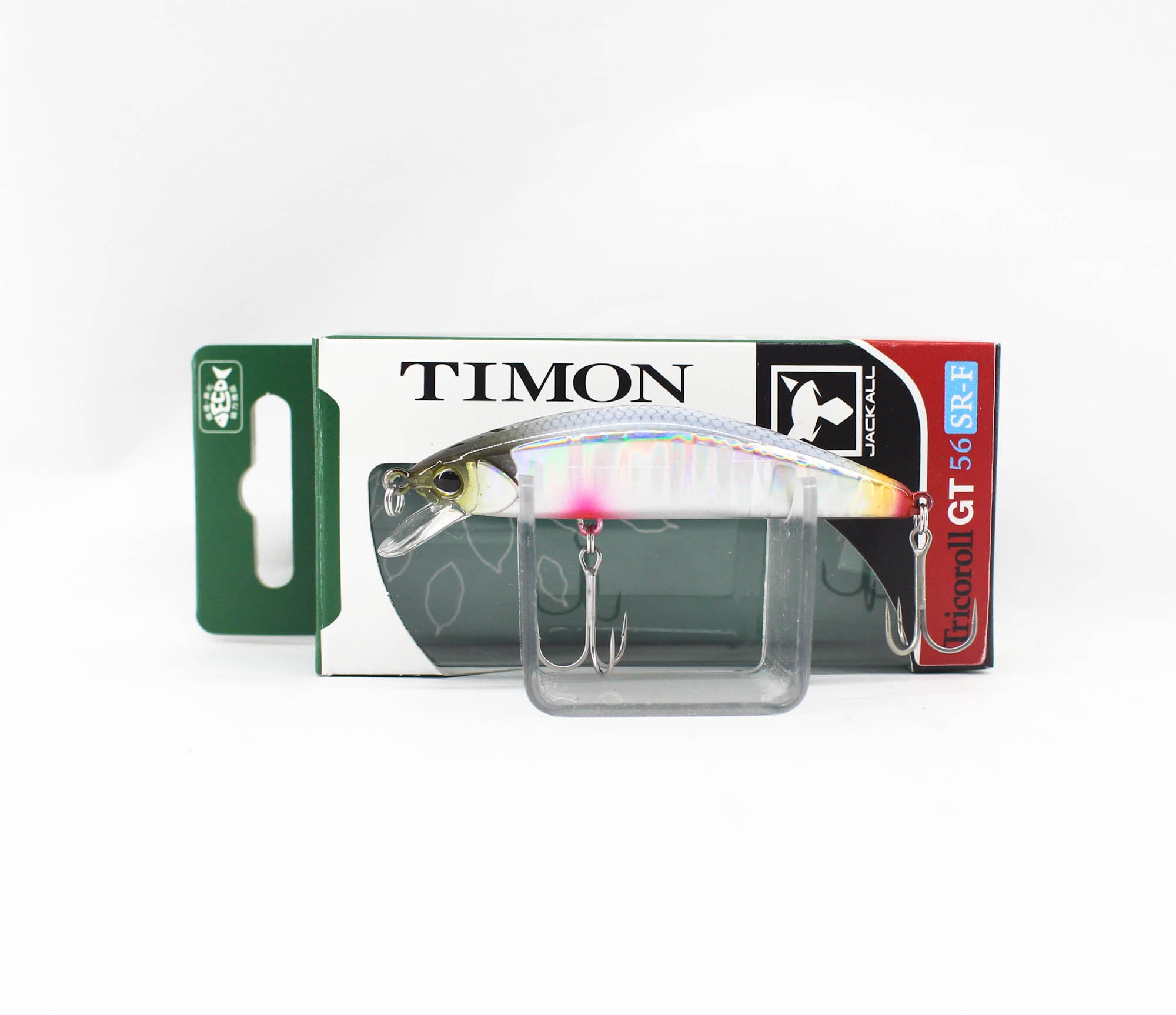 Jackall Timon Tricoroll GT 56 SR-F Floating Lure Ukimizu White Back (8144)
