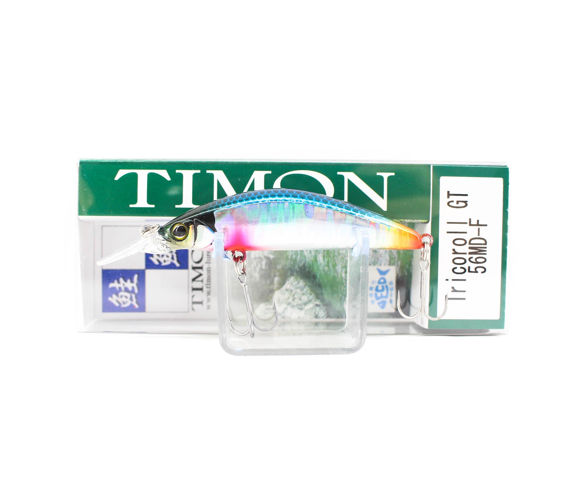 Jackall Timon Tricoroll GT 56 MD-F Floating Lure Blue Back (8168)