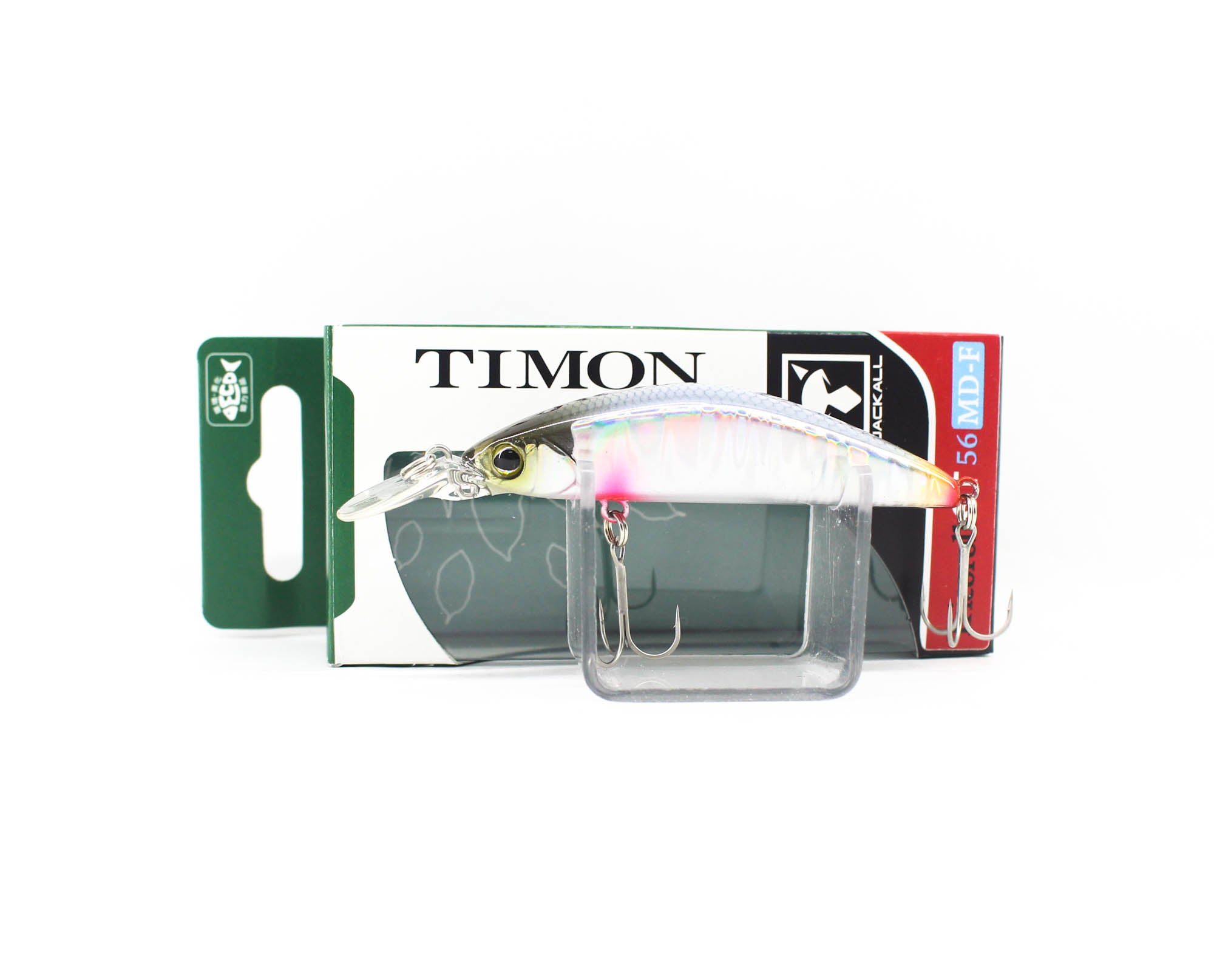Jackall Timon Tricoroll GT 56 MD-F Floating Lure White Back (8175)