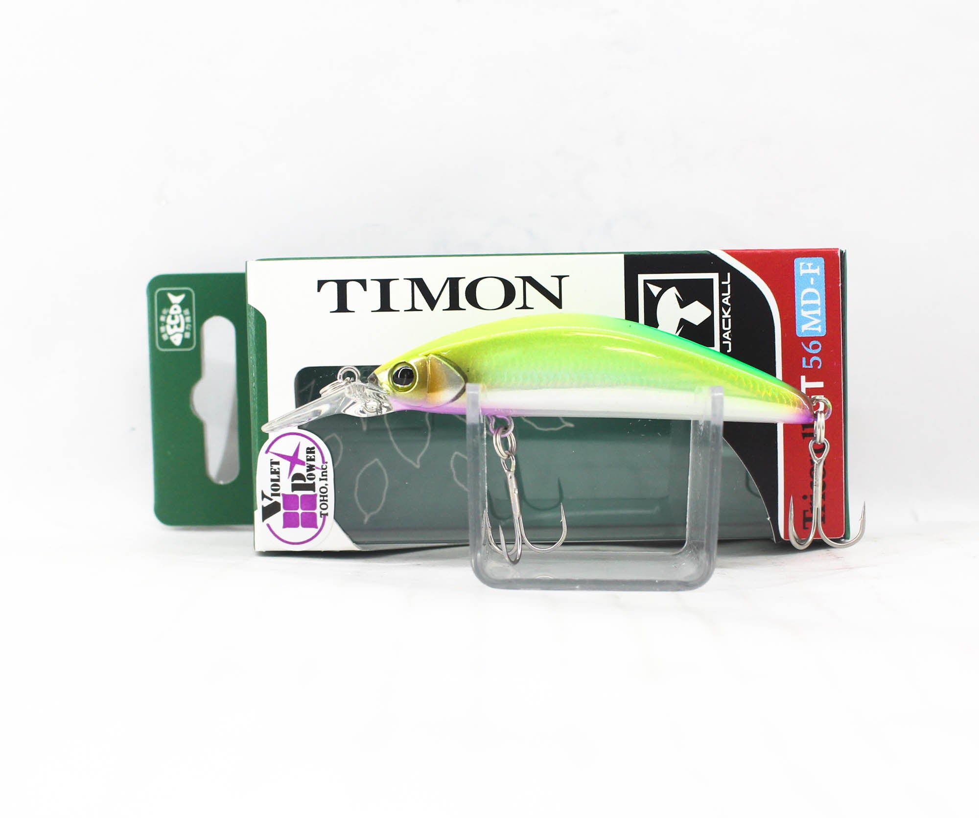 Jackall Timon Tricoroll GT 56 MD-F Floating Lure Parallel Chartreuse (8182)