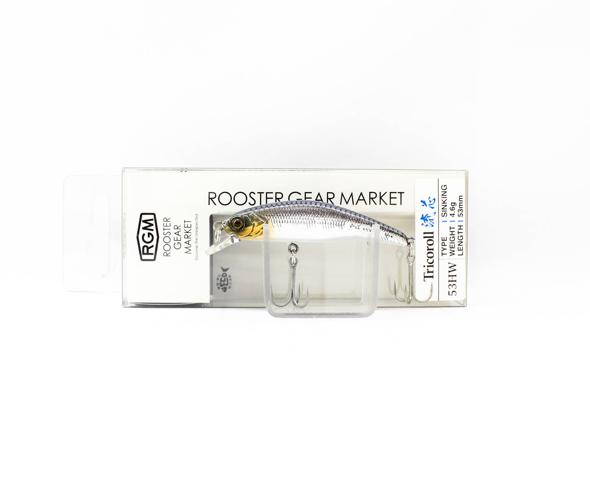 Jackall RGM Tricoroll Ryushin 53 HW Sinking Lure Jyaco (0802)
