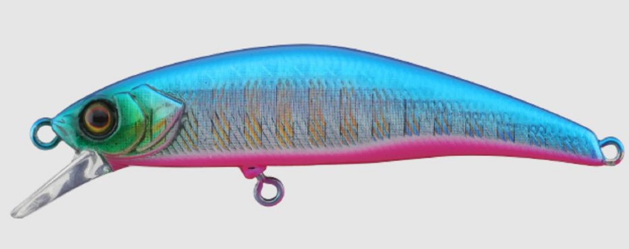 Jackall RGM Tricoroll Ryushin 53 HW Sinking Lure Blue Pink (0819)