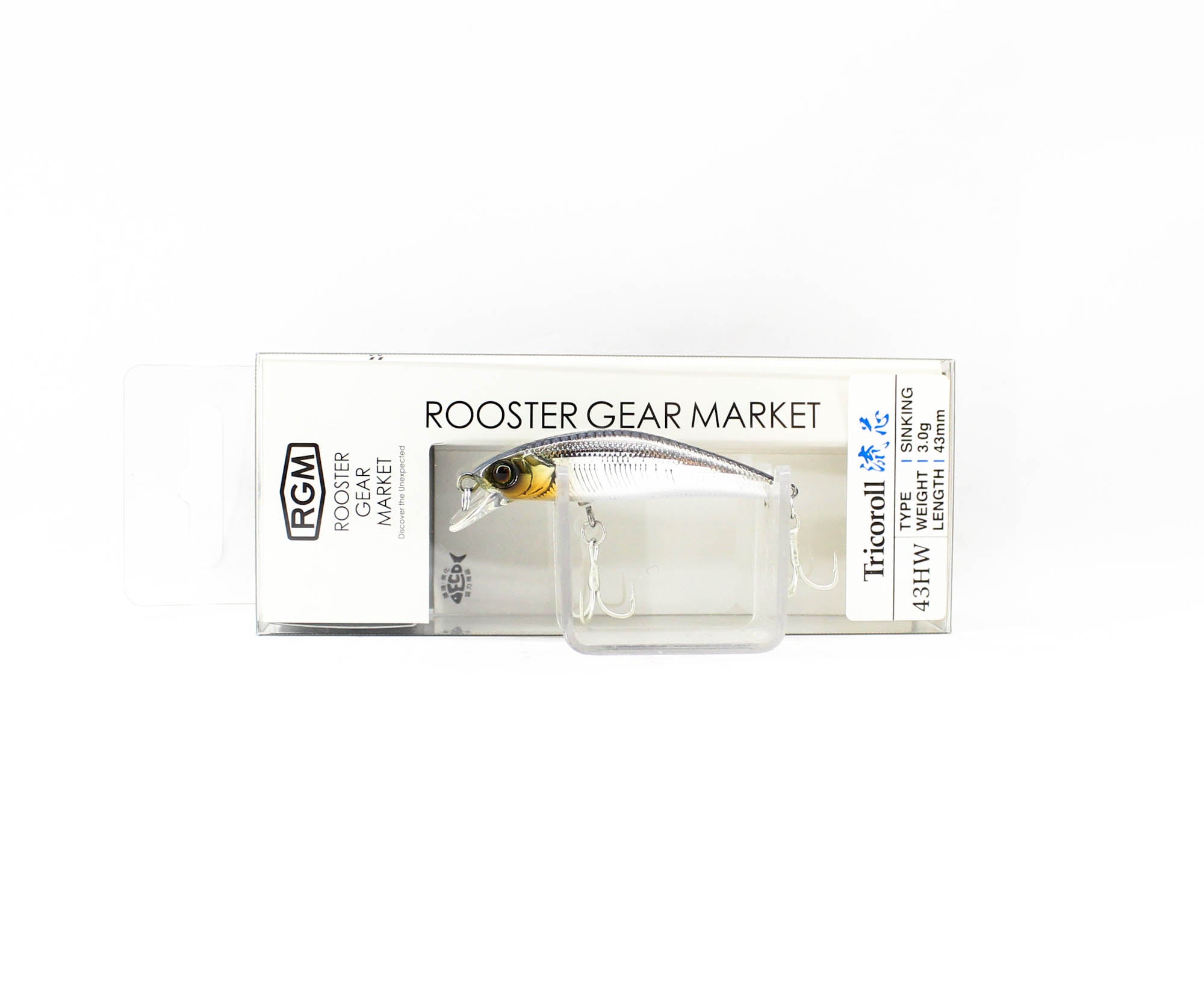 Jackall RGM Tricoroll Ryushin 43 HW Sinking Lure Jyaco (0864)