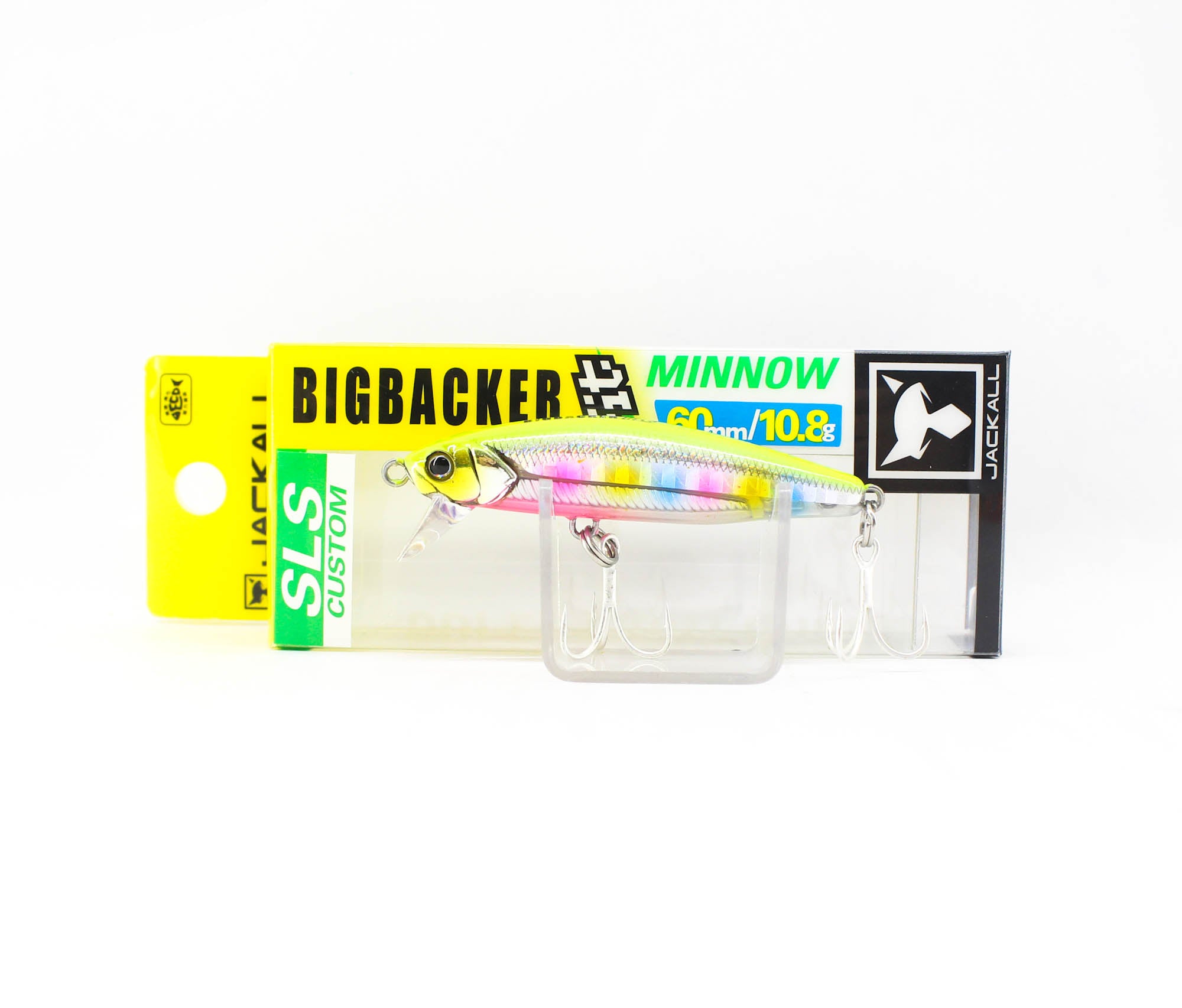 Jackall Big Backer Fit Minnow 60 Sinking Lure 10.8gram Sagoshi Candy (2110)
