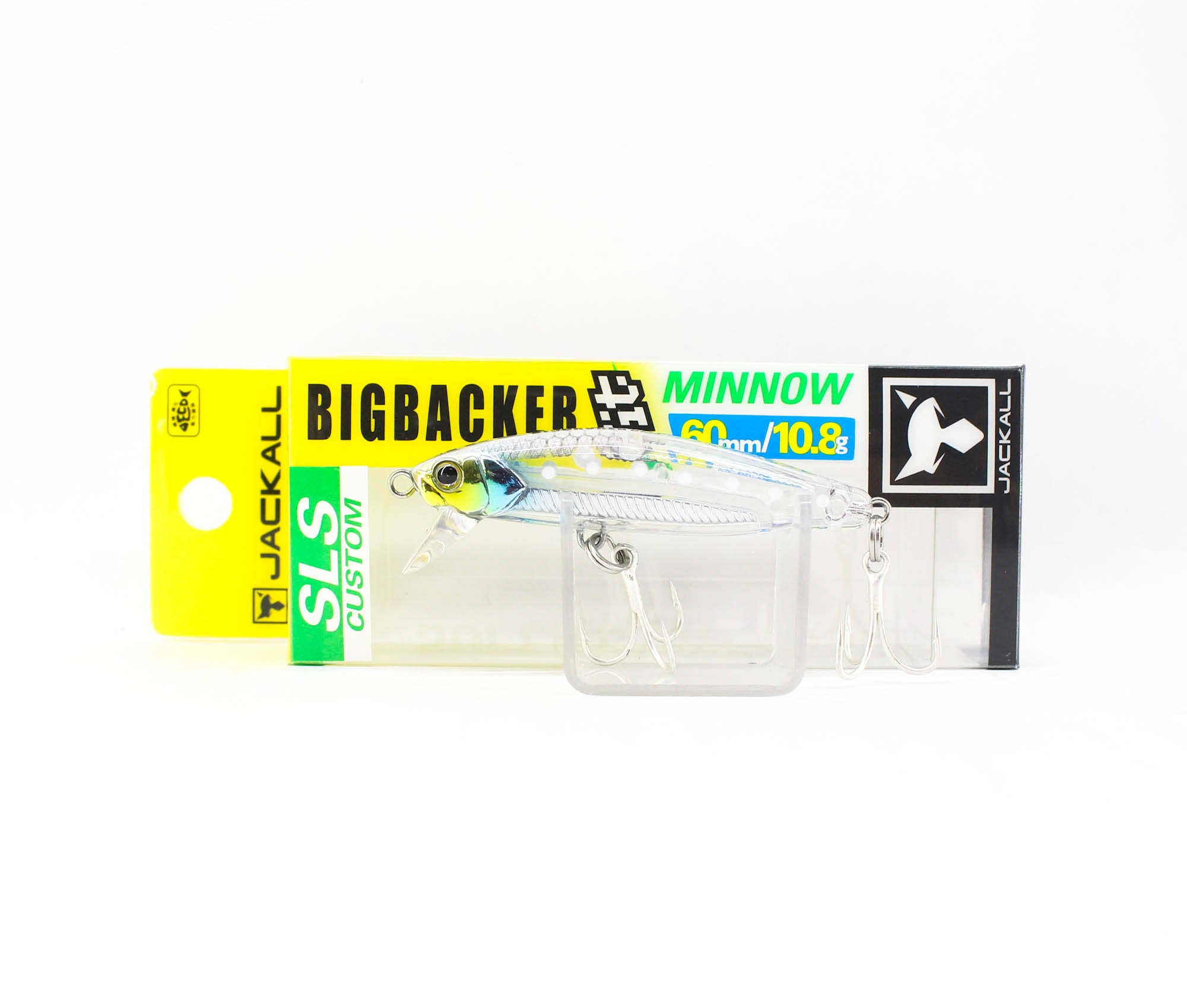 Jackall Big Backer Fit Minnow 60 Sinking Lure 10.8grams Nama Shirasu (2127)