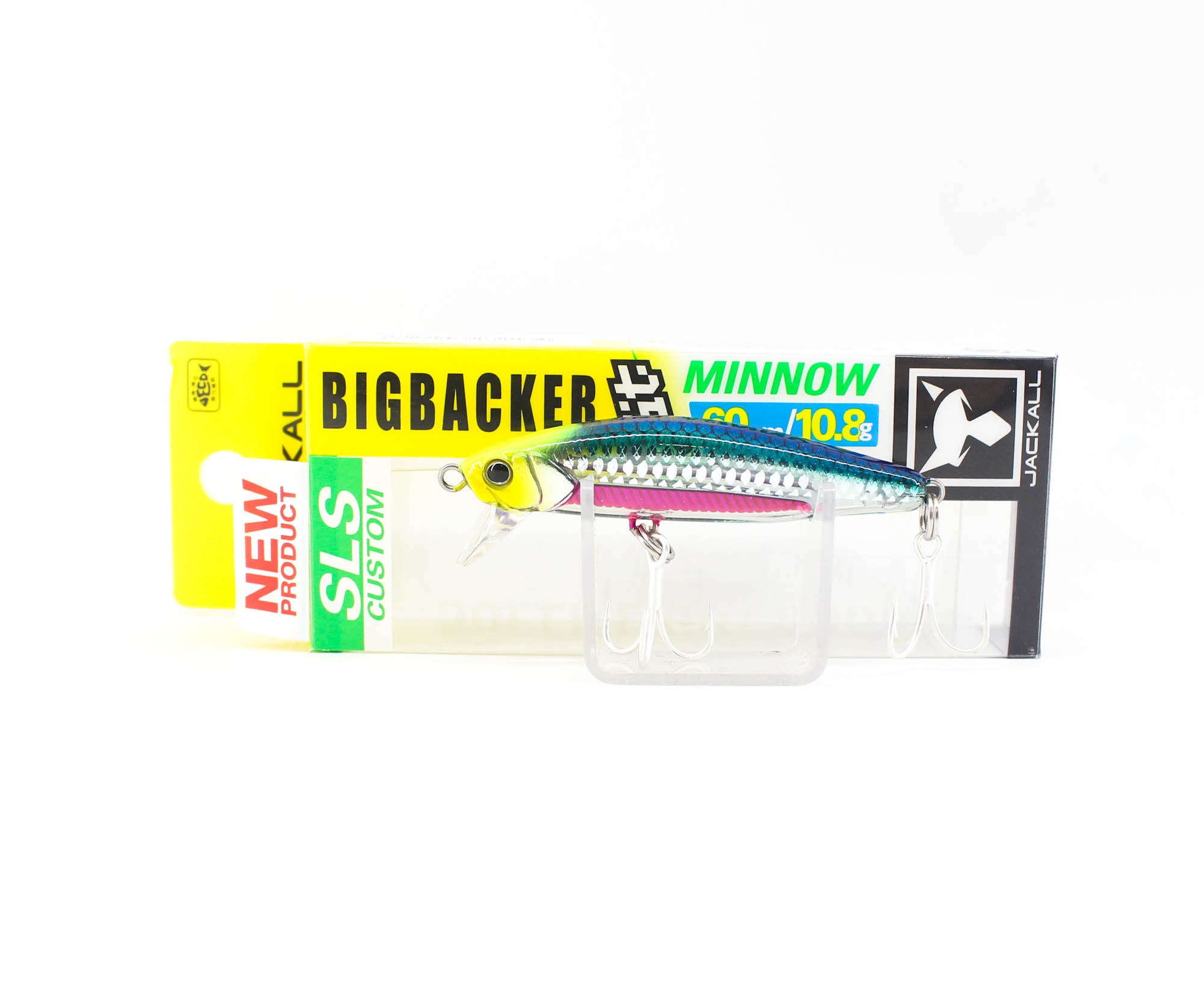 Jackall Big Backer Fit Minnow 60 Sinking Lure 10.8 grams Harapin (2134)