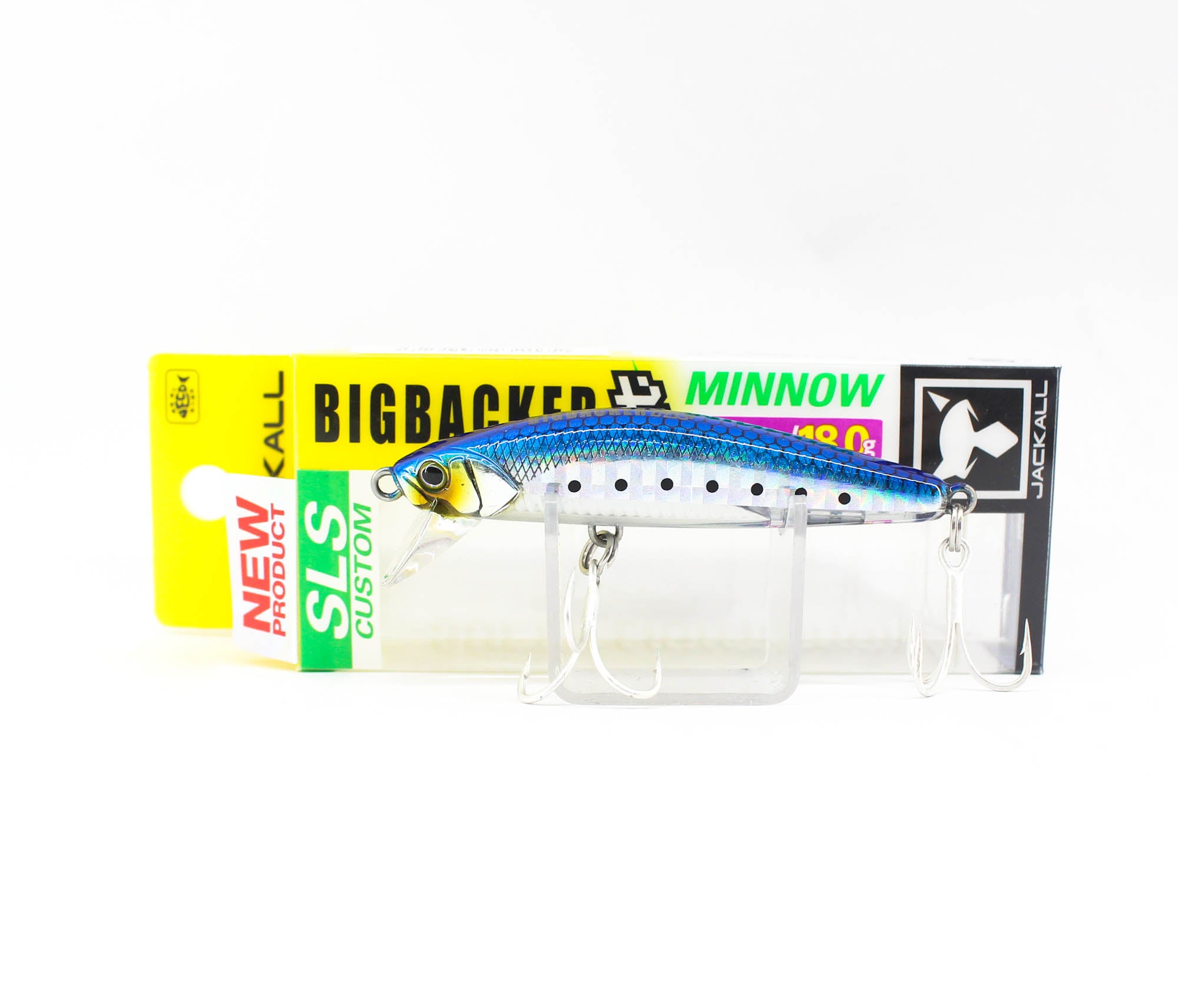 Jackall Big Backer Fit Minnow 70 Sinking Lure 18 grams Iwashi (2165)