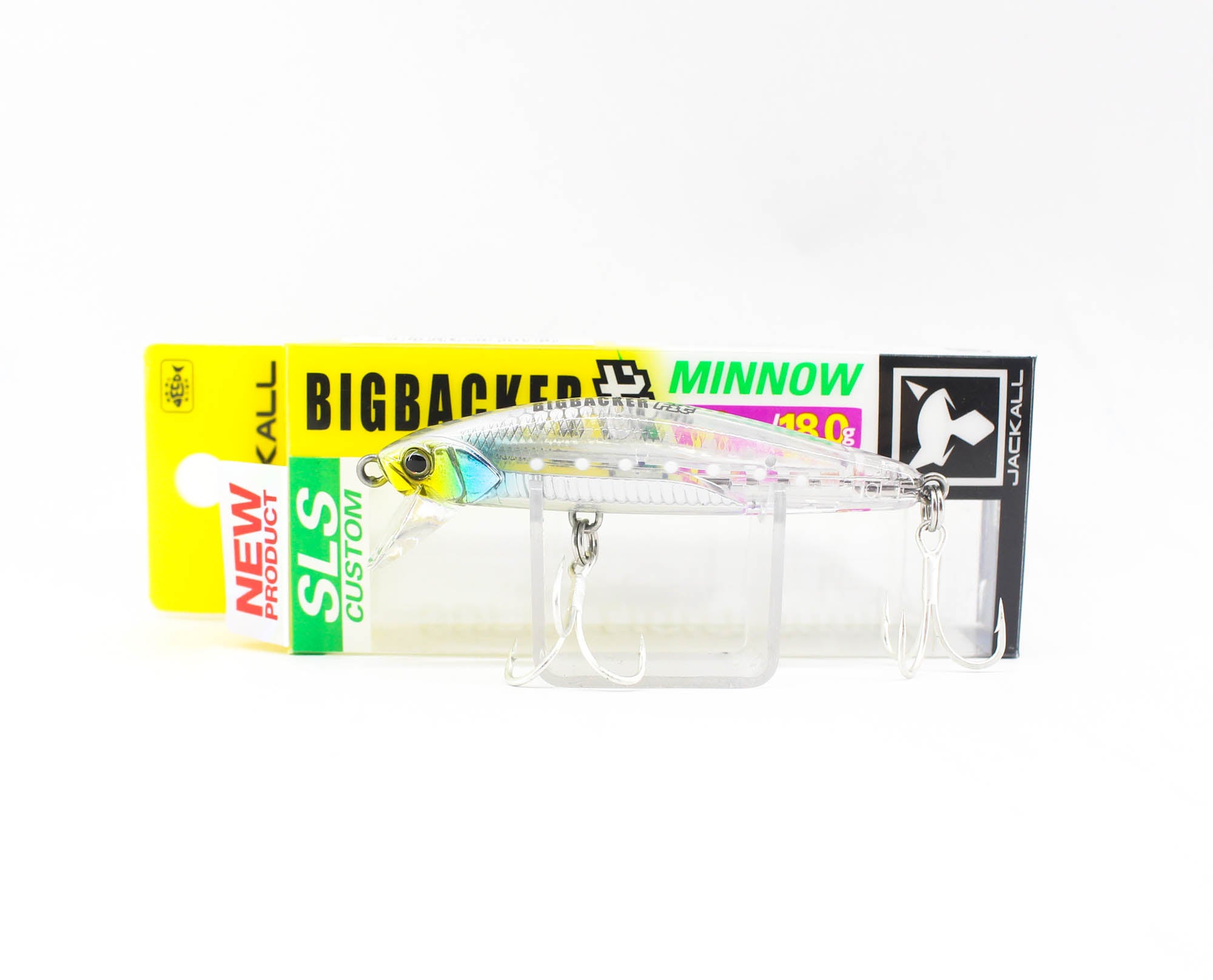 Jackall Big Backer Fit Minnow 70 Sinking Lure 18 grams Nama Shirasu (2202)