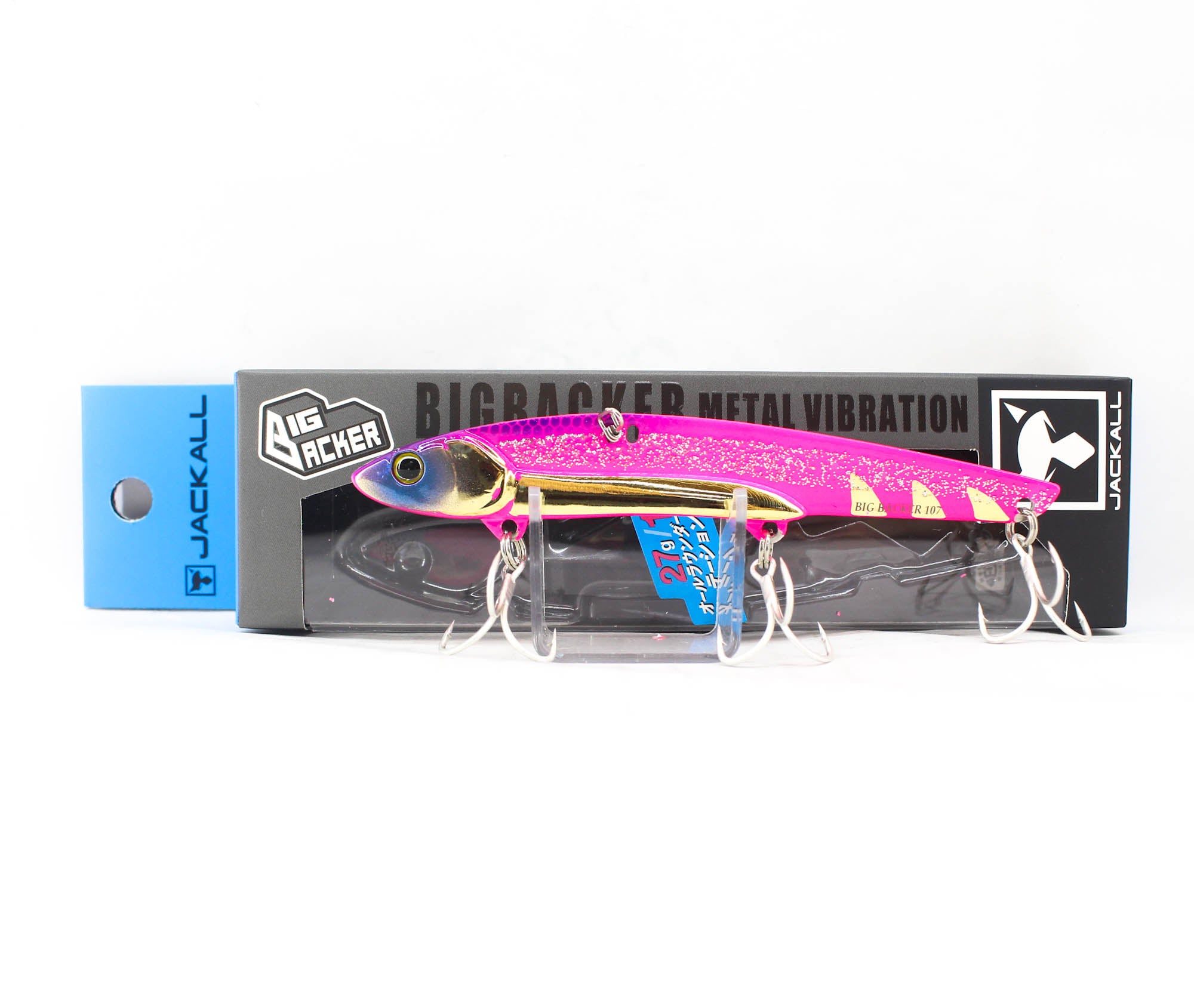Jackall Big Backer 107 Metal Vibe 27 grams Sinking Lure Sagoshi Pink (2790)