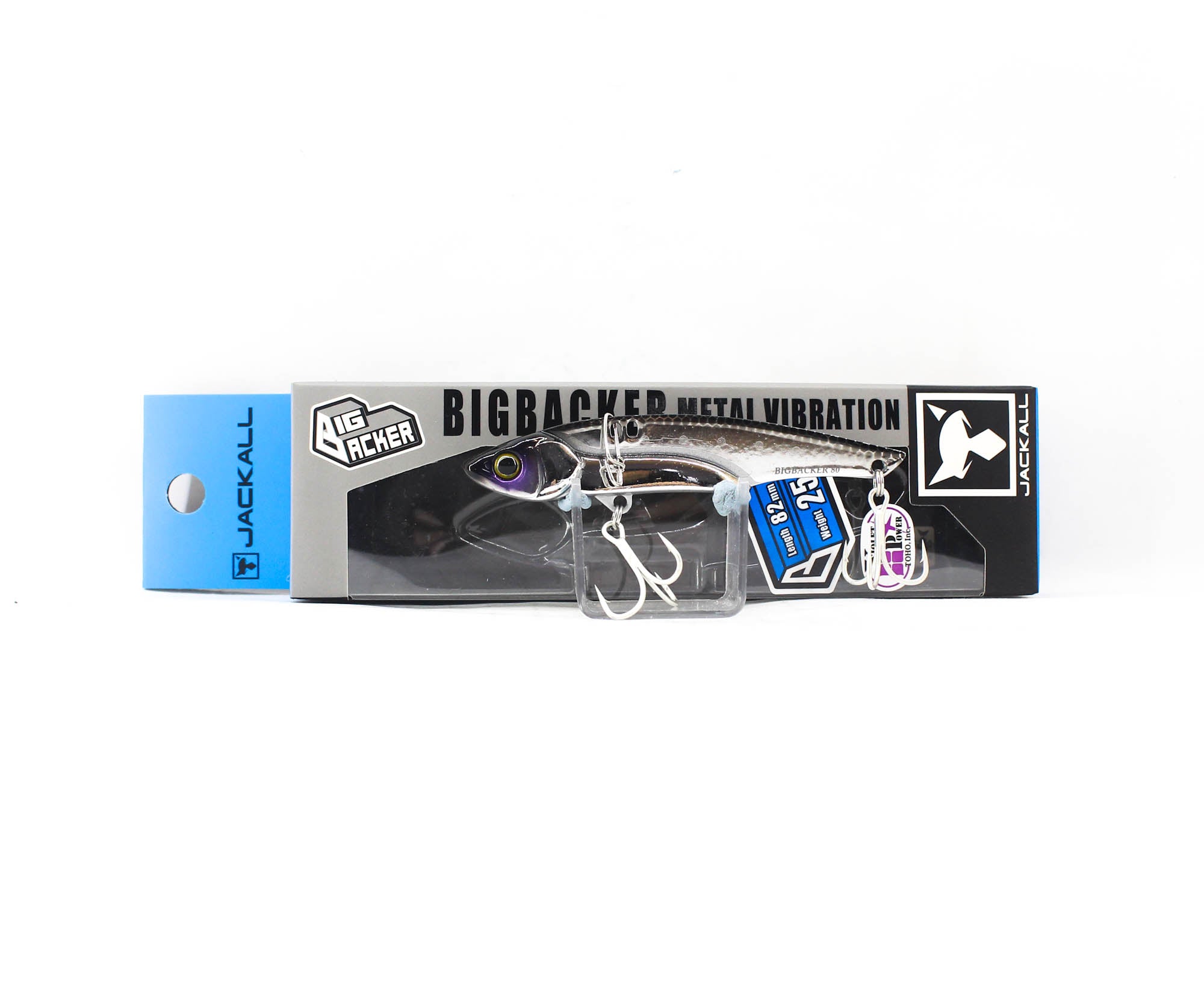 Jackall Big Backer 80 Metal Vibe 25 grams Sinking Lure Cho UV Silver (2844)