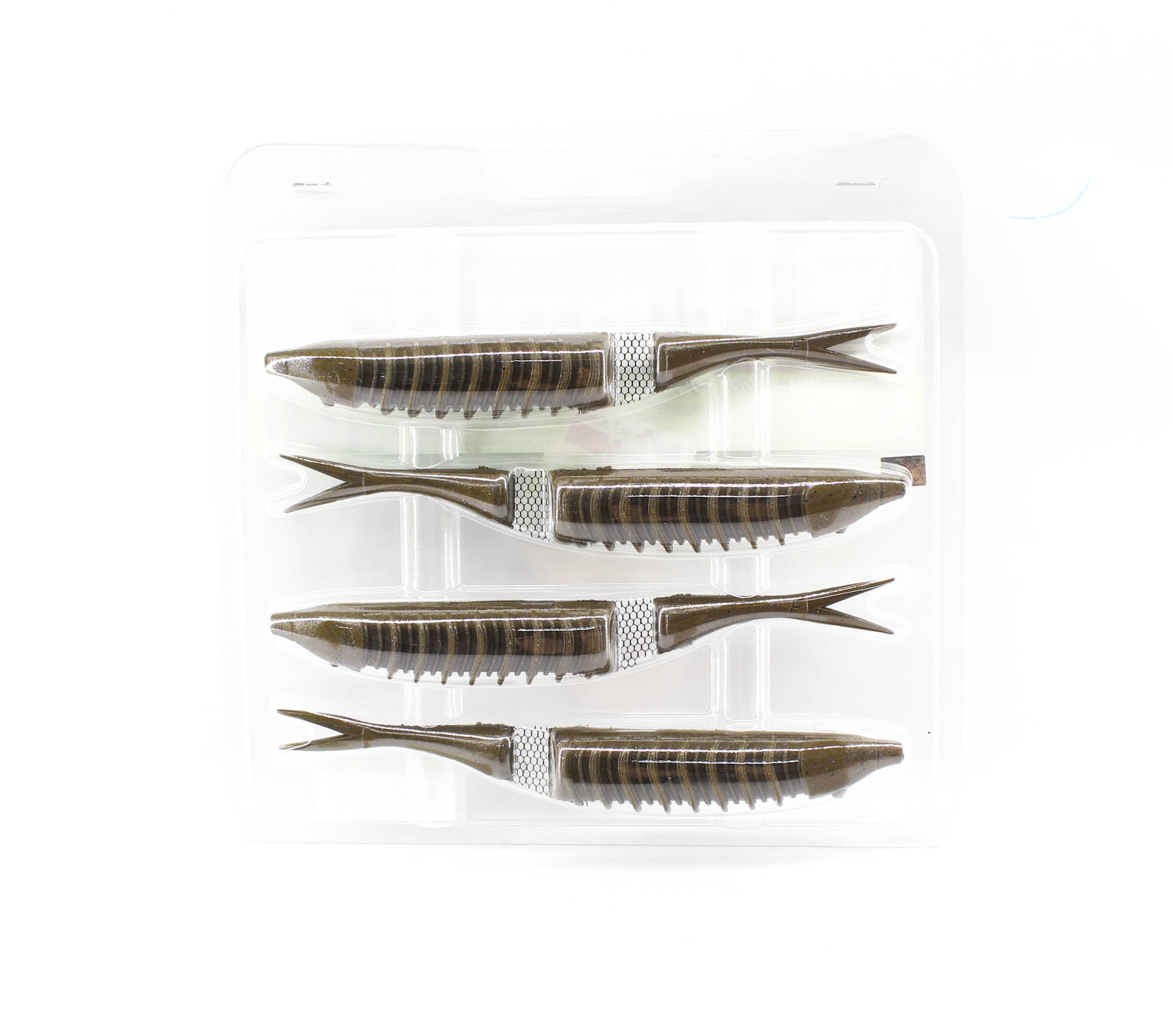 Jackall Soft Lure Bounty Fish 140mm Dark Green Pumpkin Blue (3308)