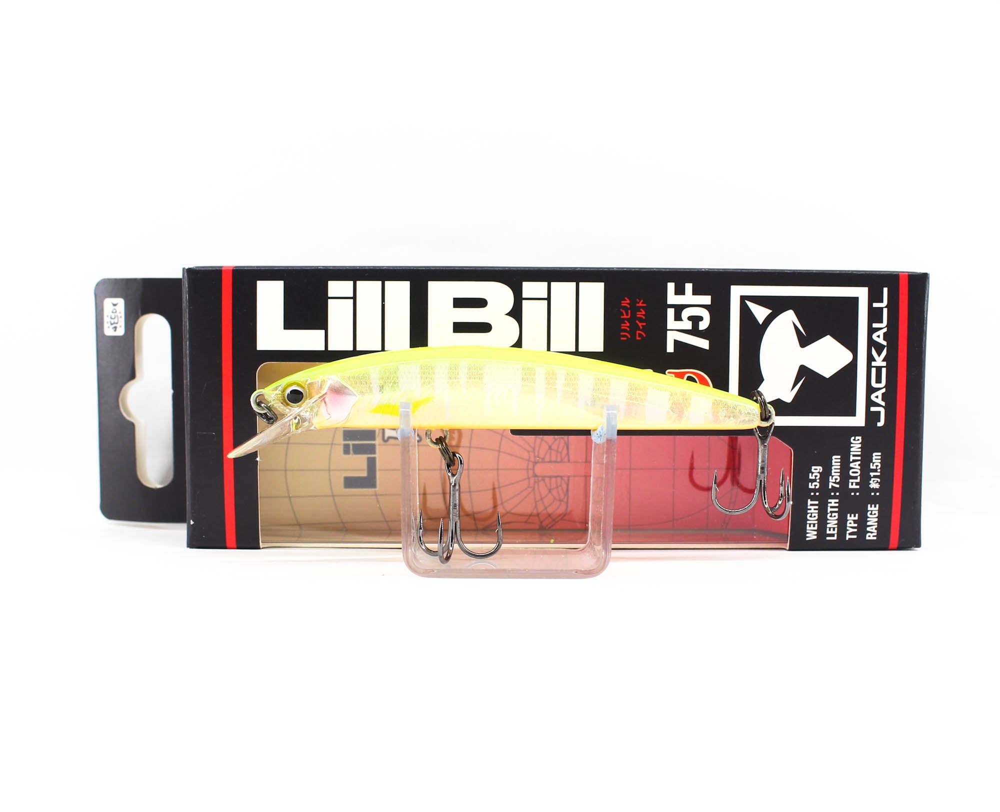Jackall Lill Bill Wild 75F Floating Lure Chart Back Pearl (3469)
