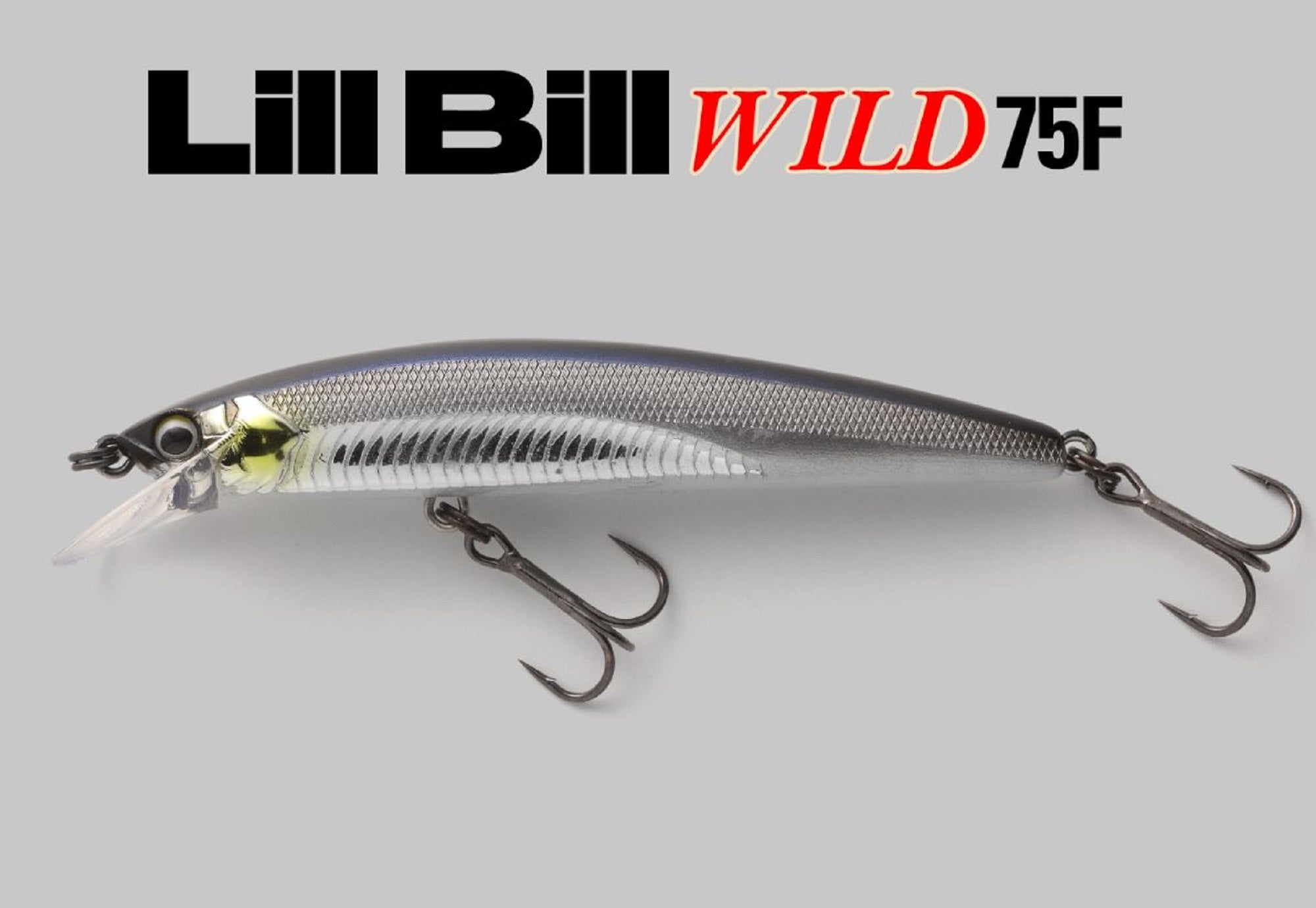 Jackall Lill Bill Wild 75F Floating Lure Super Clear Wakasagi (3520)