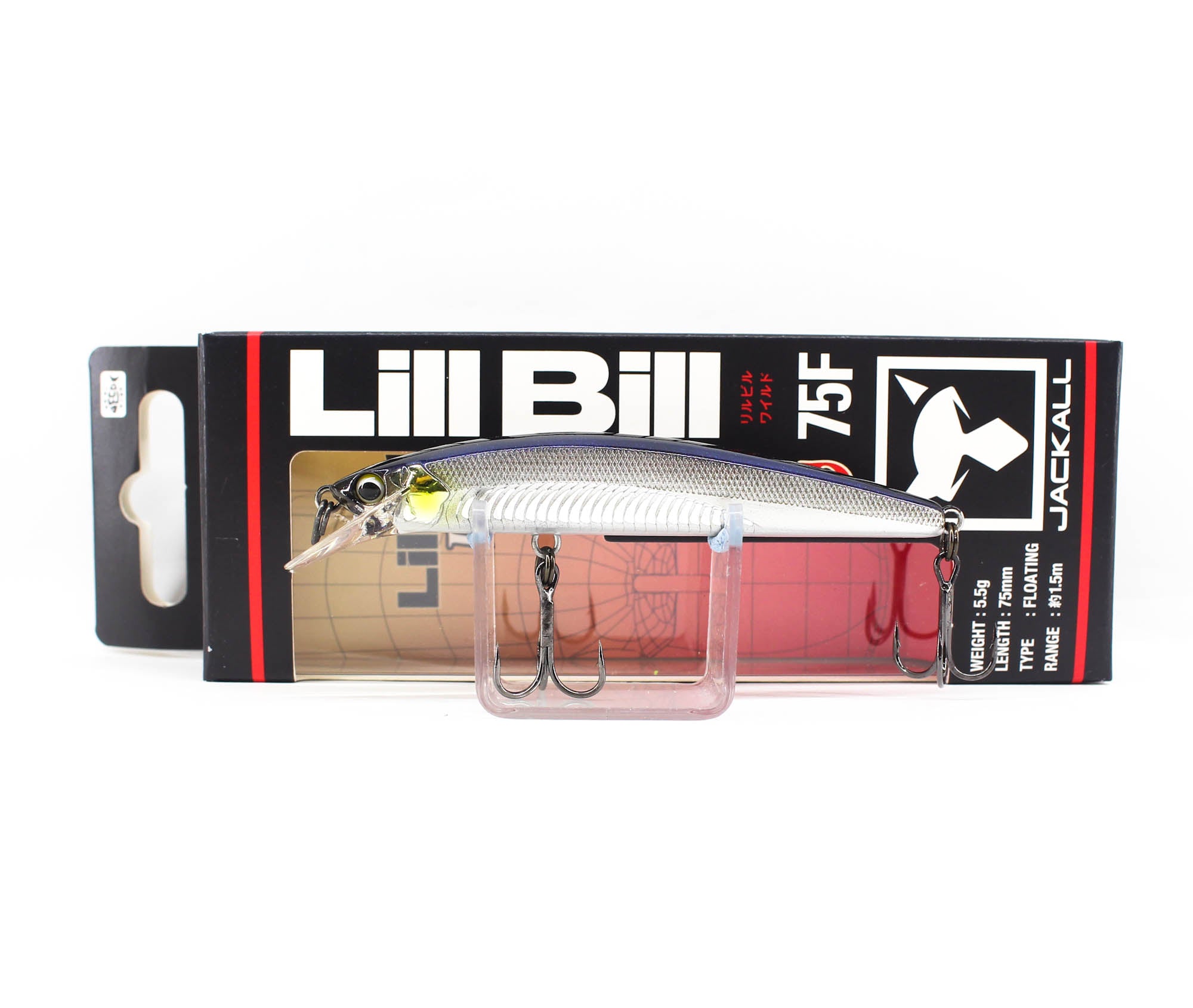 Jackall Lill Bill Wild 75F Floating Lure Mirror Belly Shad (3537)