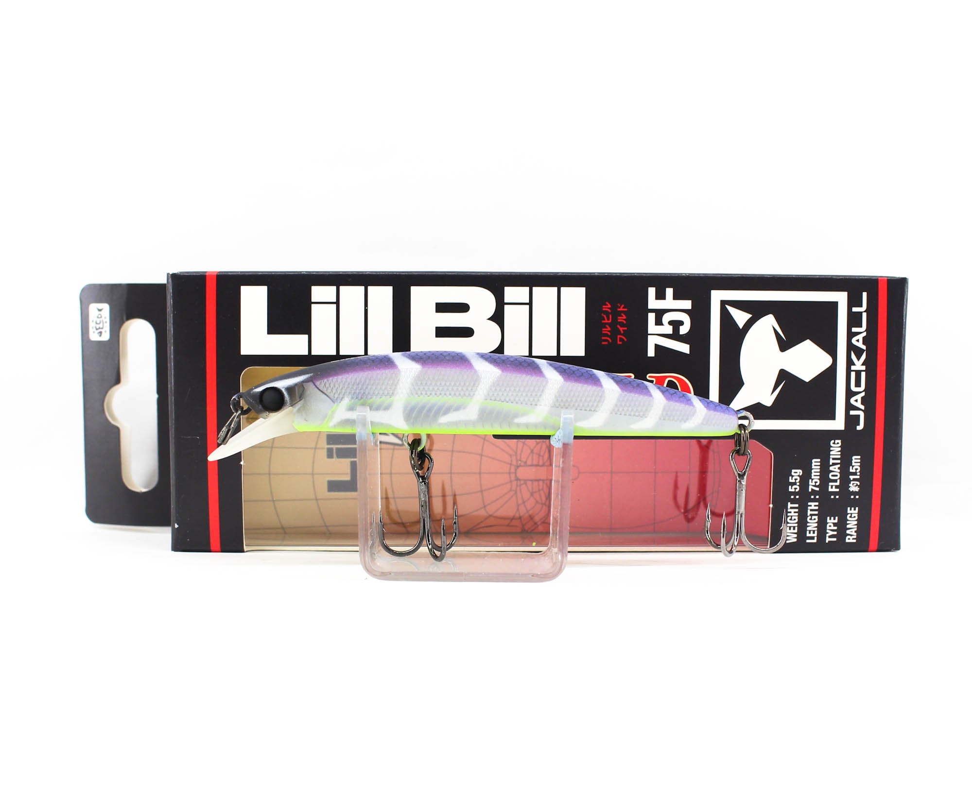 Jackall Lill Bill Wild 75F Floating Lure Babataku White Craw (3544)