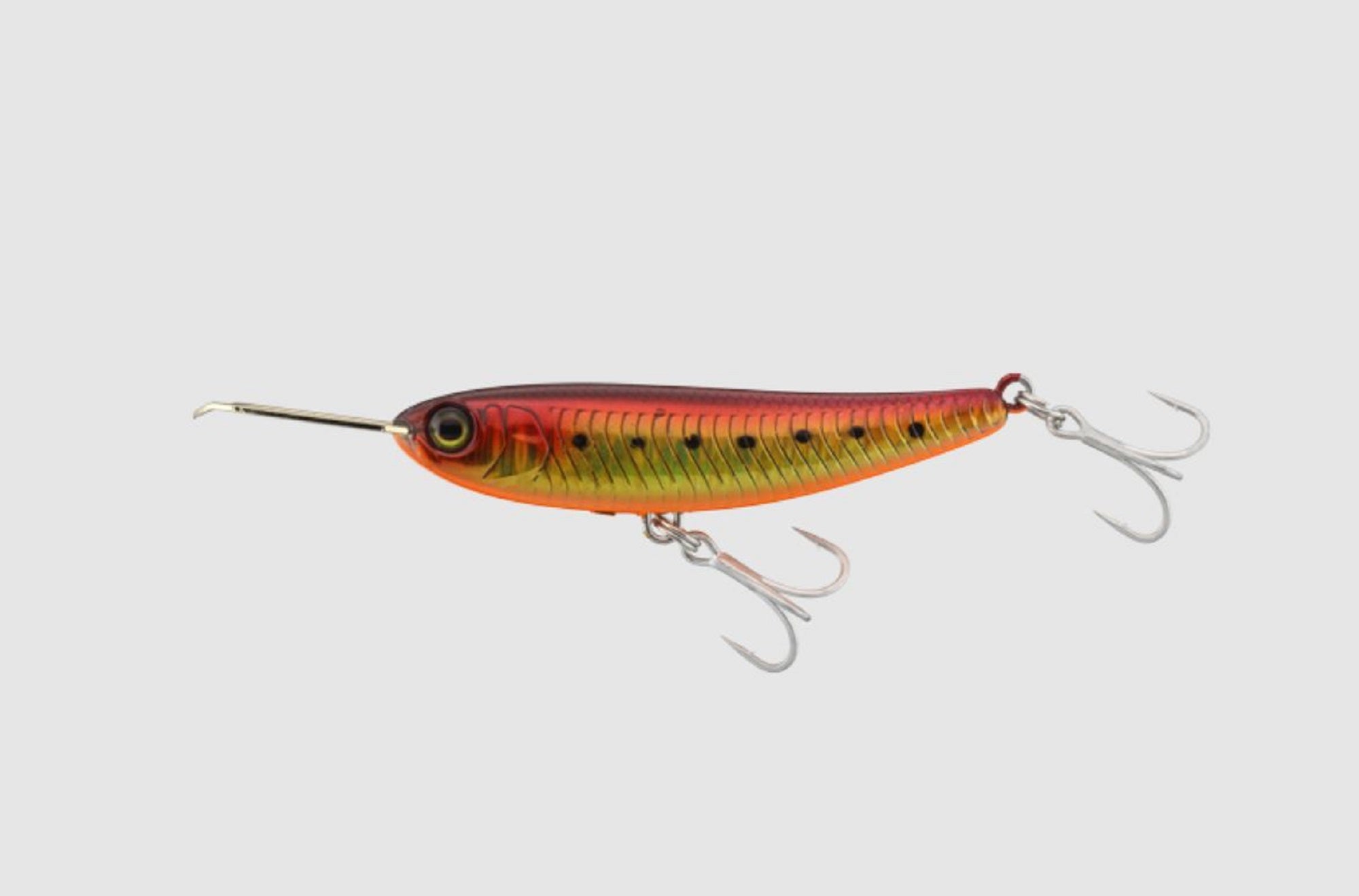 Jackall Riser Bait 006 65mm Topwater Sinking Lure Red Gold (3803)