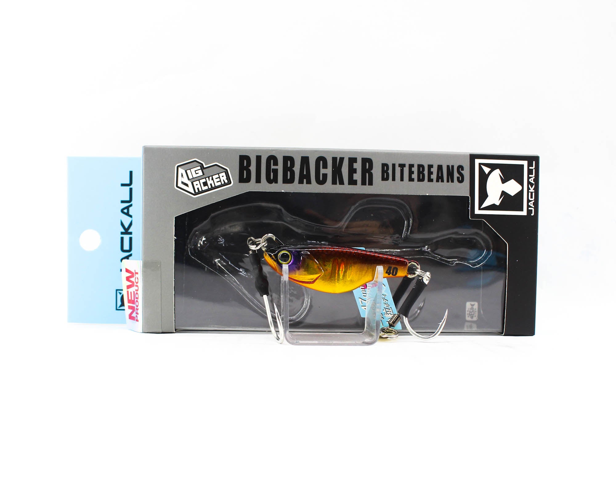 Jackall Metal Jig Big Backer Bite Beans 40 gram Red Gold (3957)