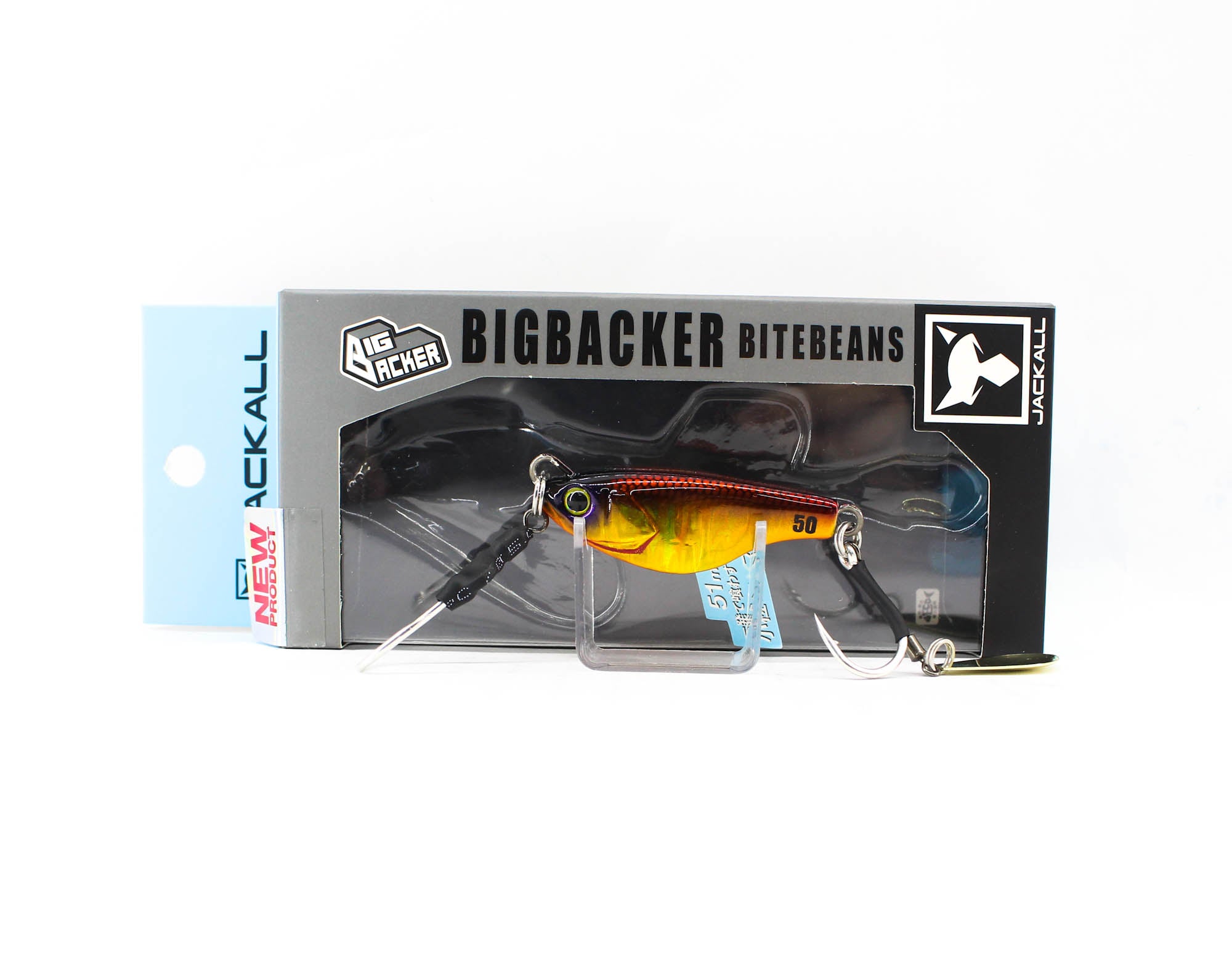 Jackall Metal Jig Big Backer Bite Beans 50 gram Red Gold (4039)