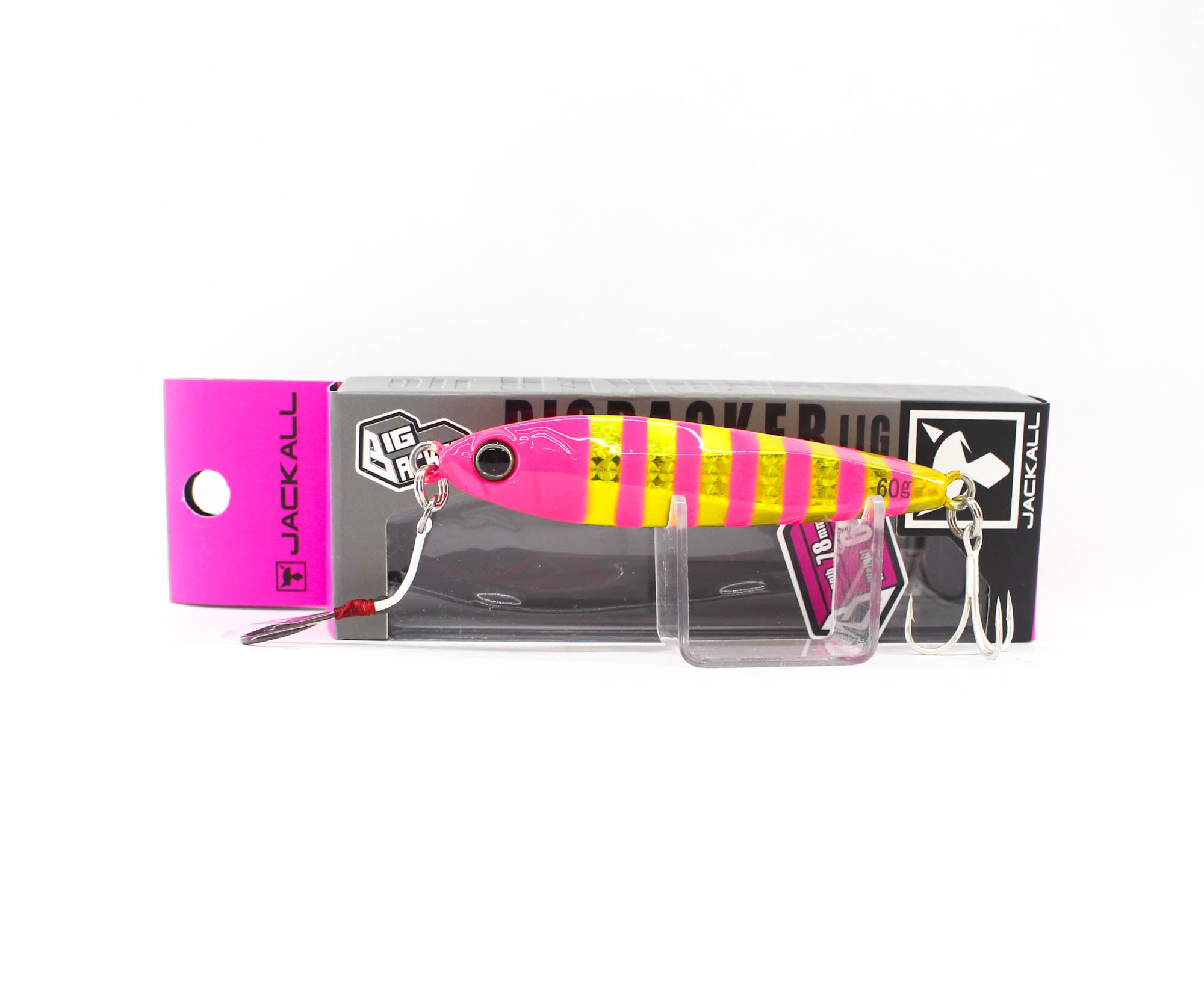 Jackall Metal Jig Big Backer 60 grams Cho Hirame Stripe (4268)