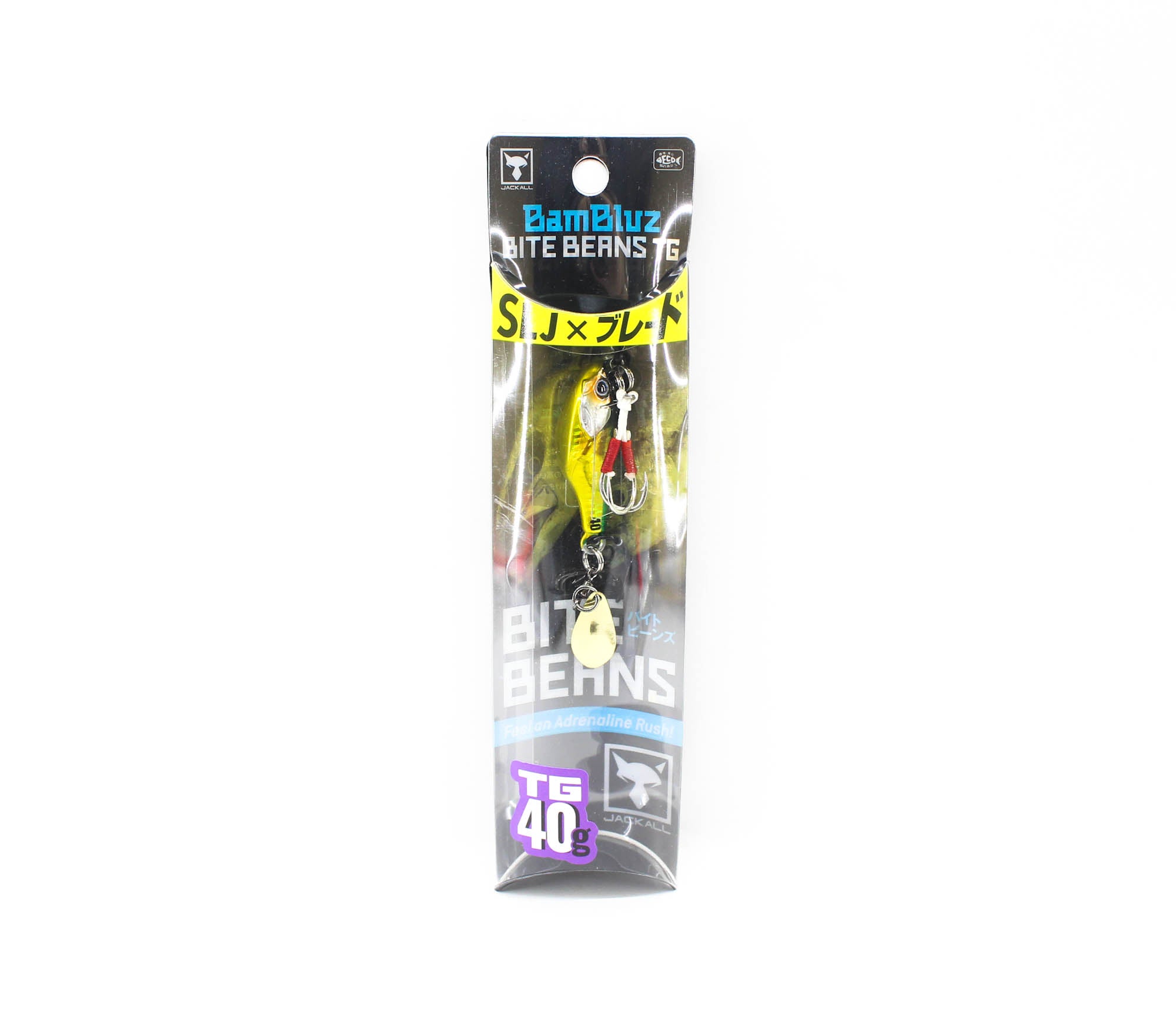 Jackall Metal Jig Big Backer Bite Beans TG Tungsten 40 gram BorderHL (4374)