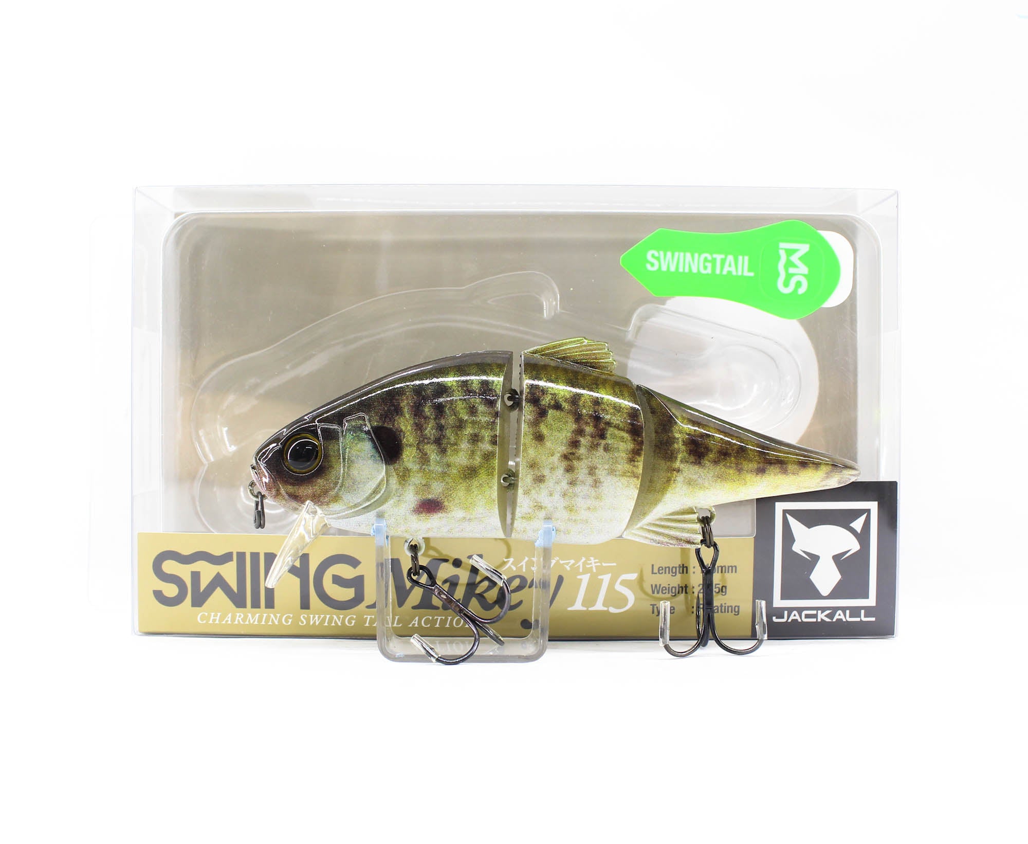Jackall Mikey Swing 115 Floating Lure RT Real Gill (4565)
