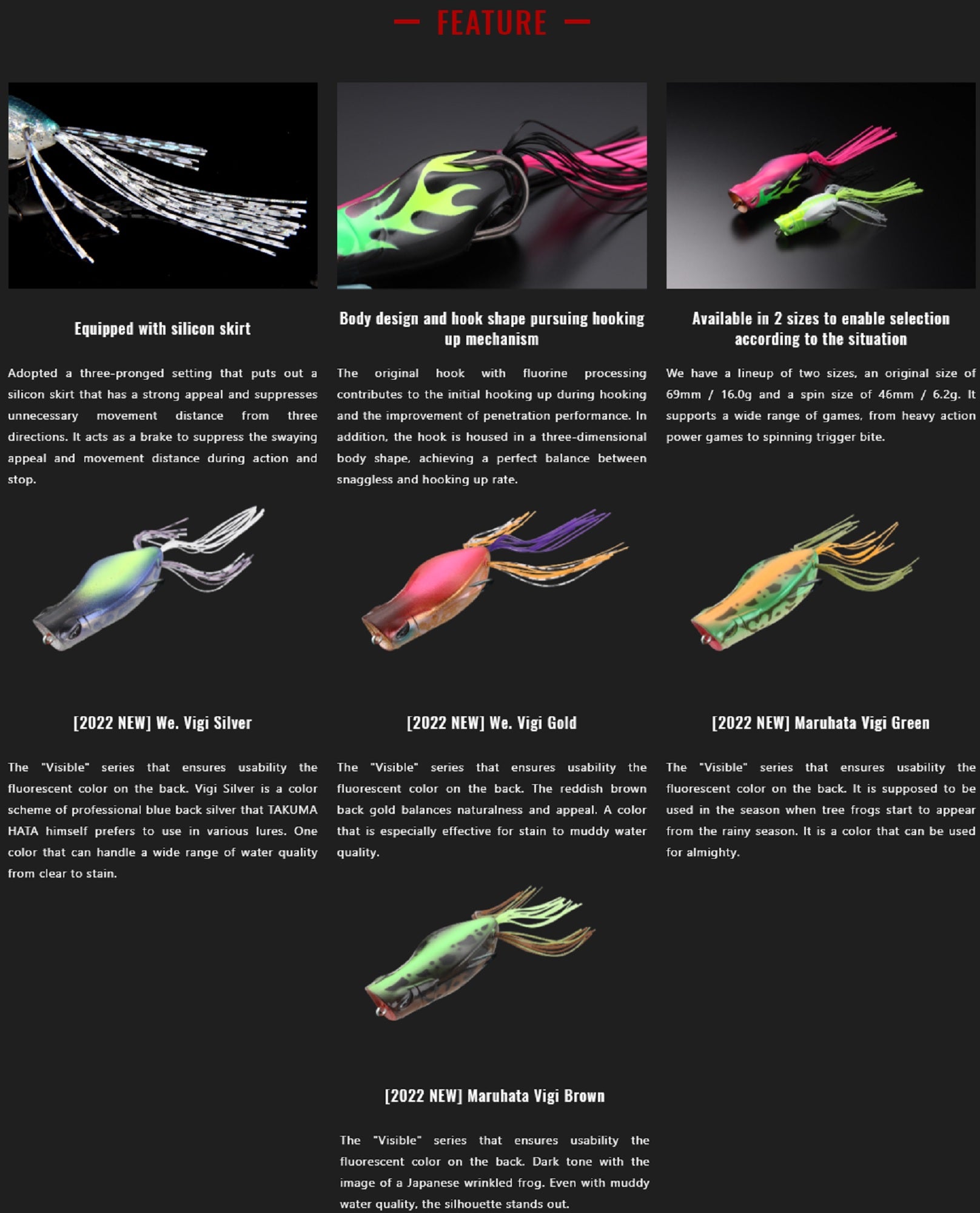 Jackall Spin Gavacho Frog soft 46 mm 6.2 grams Floating Lure Gold (5821)