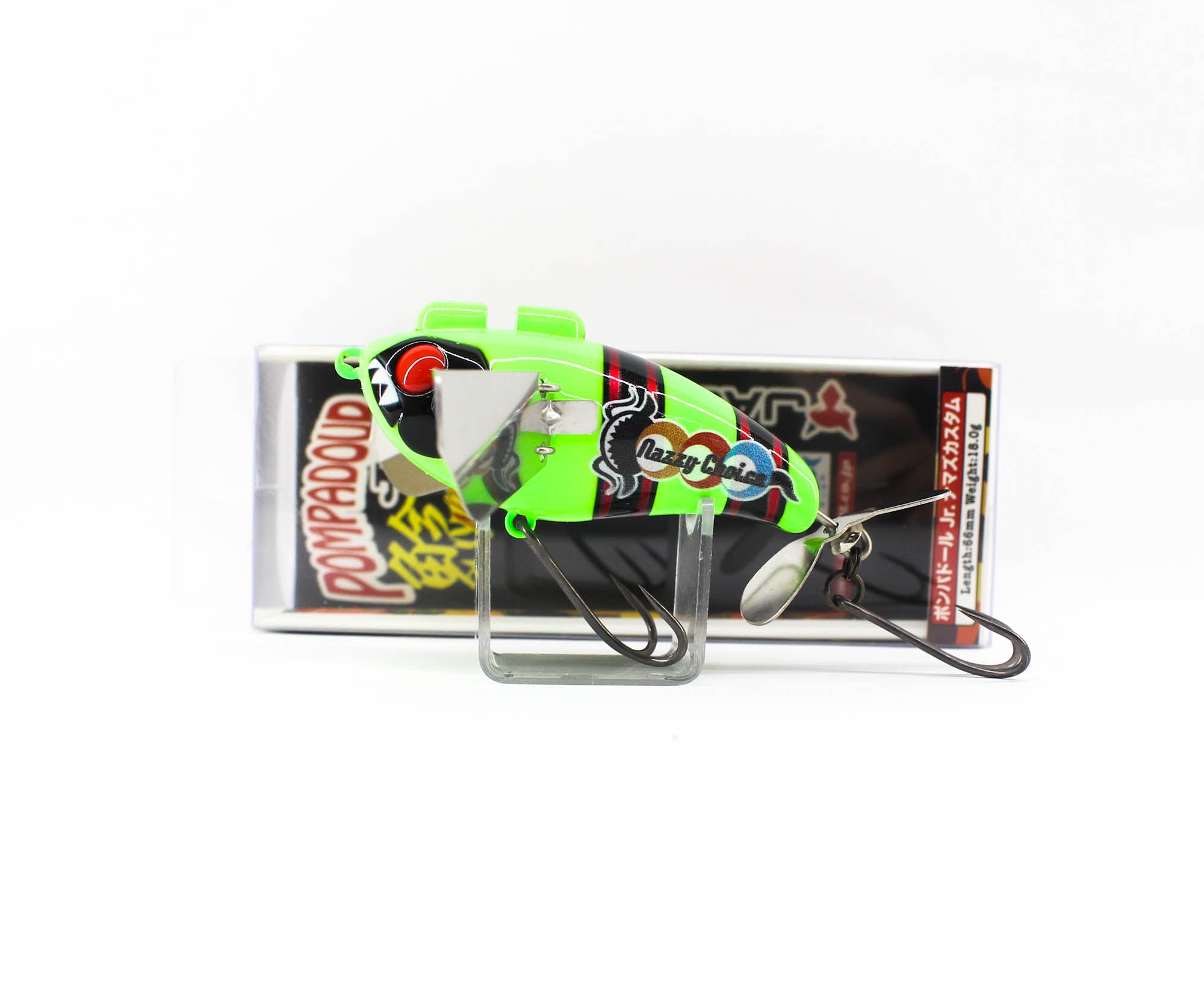 Jackall Pompadour Jr 66 mm 18 grams Floating Lure Asparagus (5852)