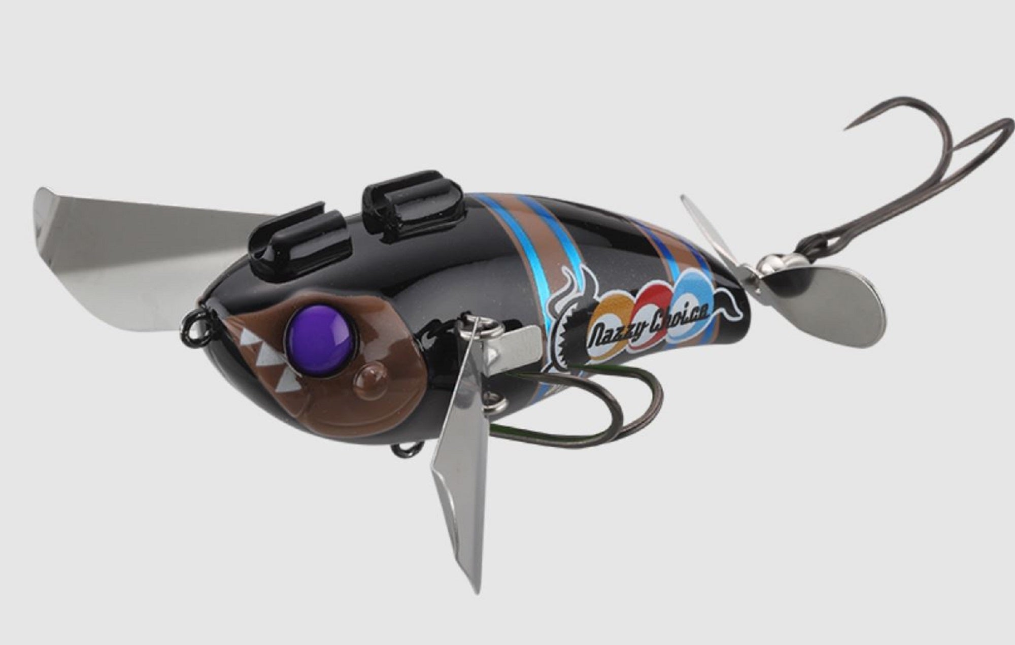 Jackall Pompadour Jr 66 mm 18 grams Floating Lure Black (5869)