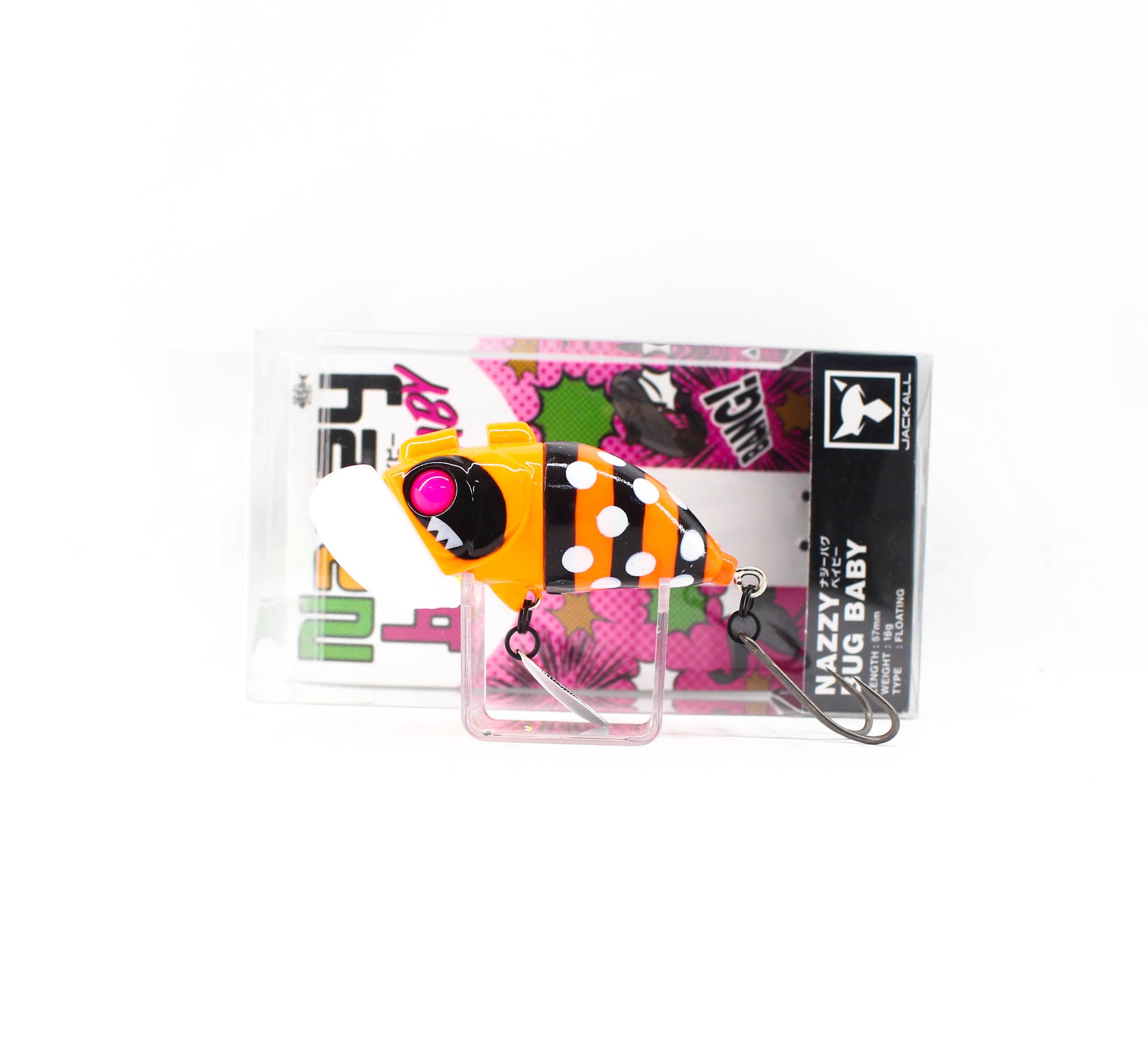 Jackall Nazzy Bug Baby 57 mm 16 grams Floating Lure Orange Candy (5944)