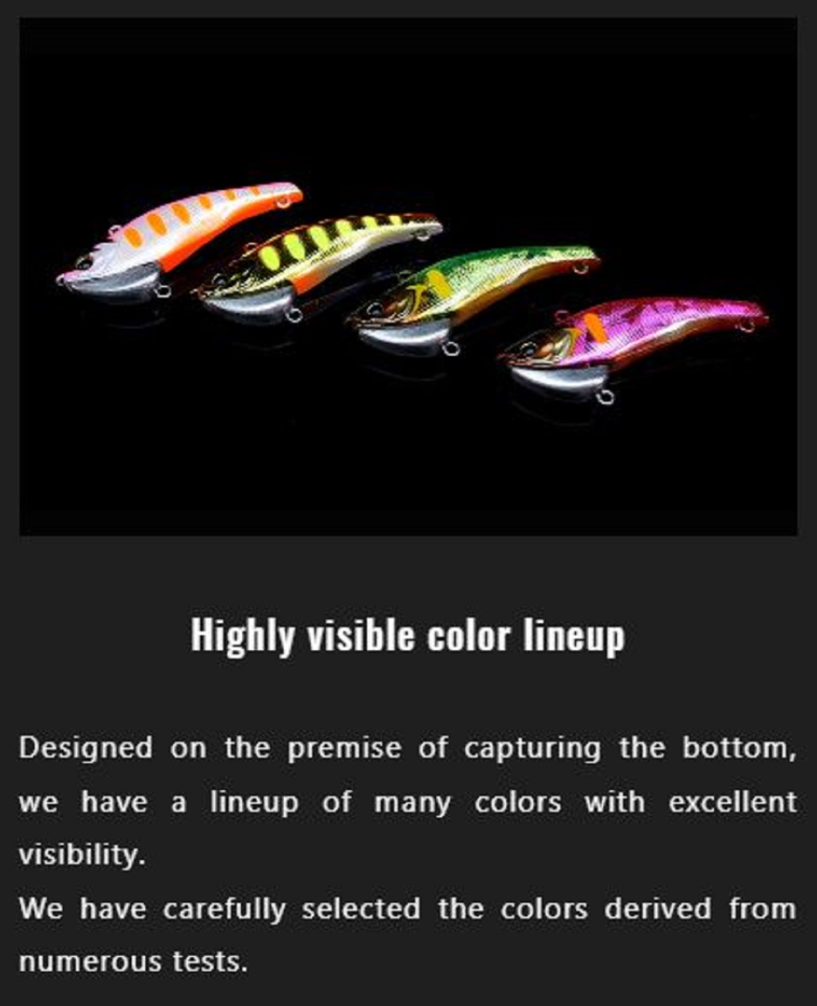 Jackall Timon Tricoroll Vib 50 Sinking Lure Mat Tiger (5982)